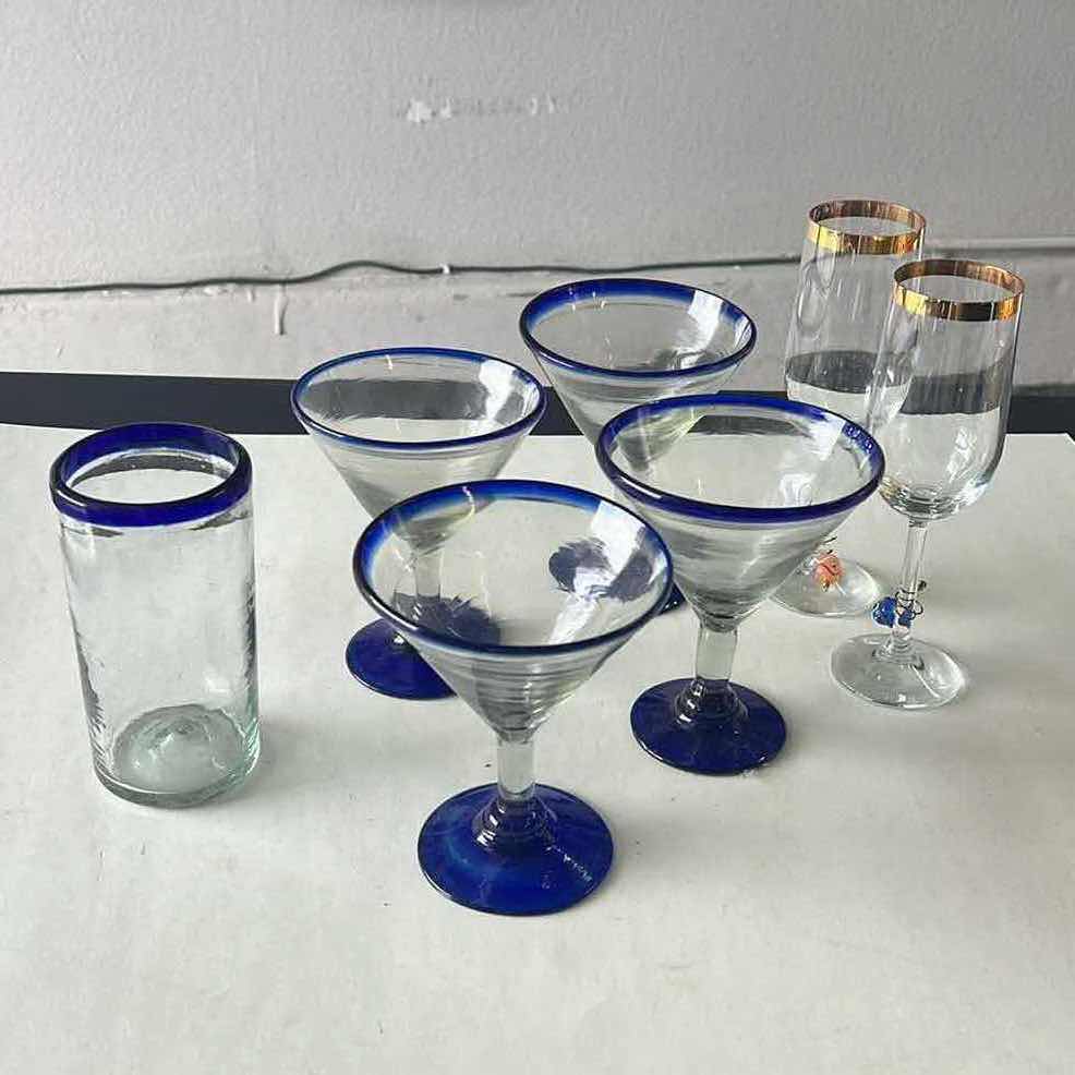 Photo 1 of BAR GLASSWARE MARGARITA/MARTINI AND CHAMPAGNE GLASSES