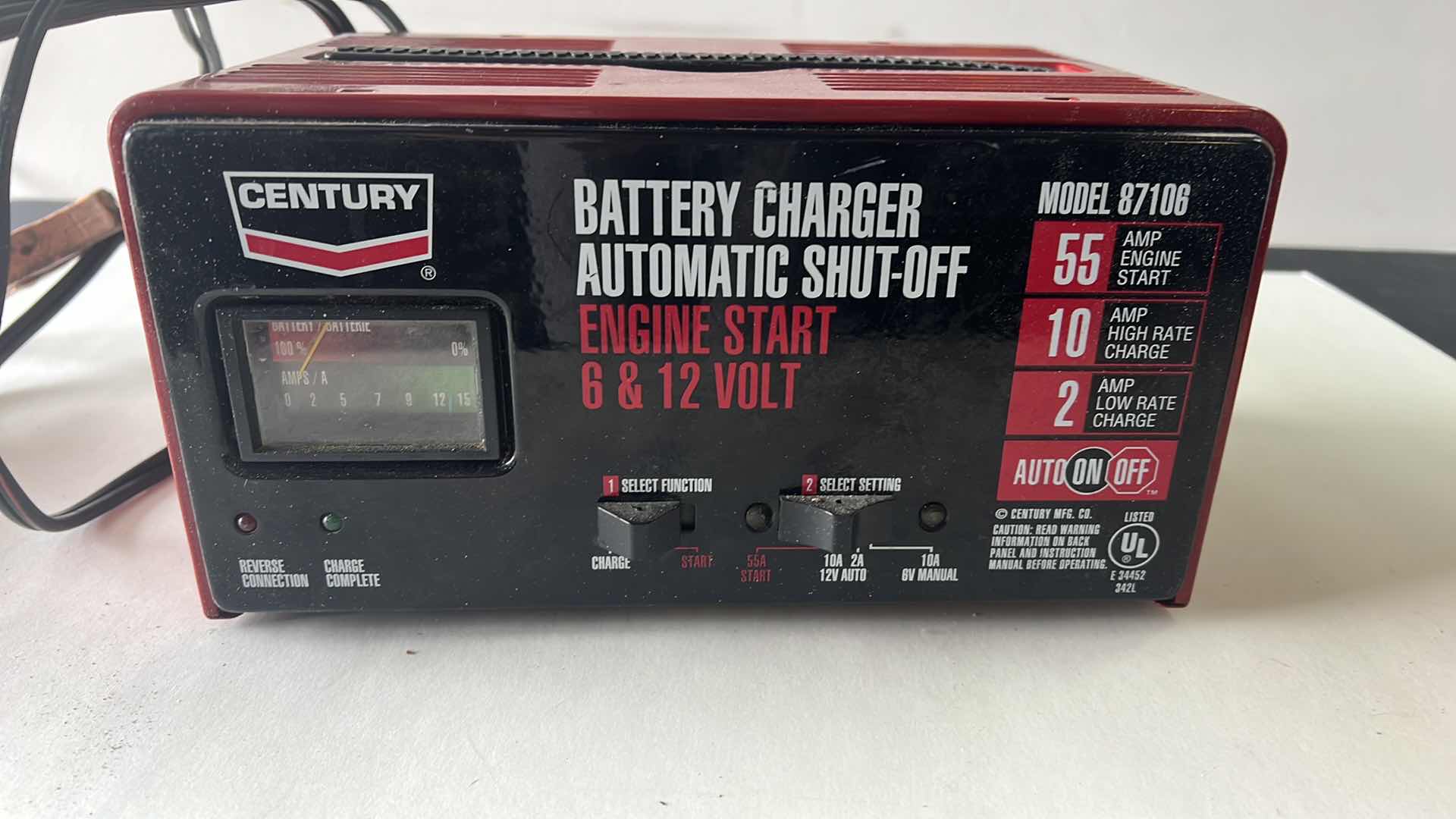 Photo 1 of AUTO PARTS- CENTURY CAR BATTERY CHARGER