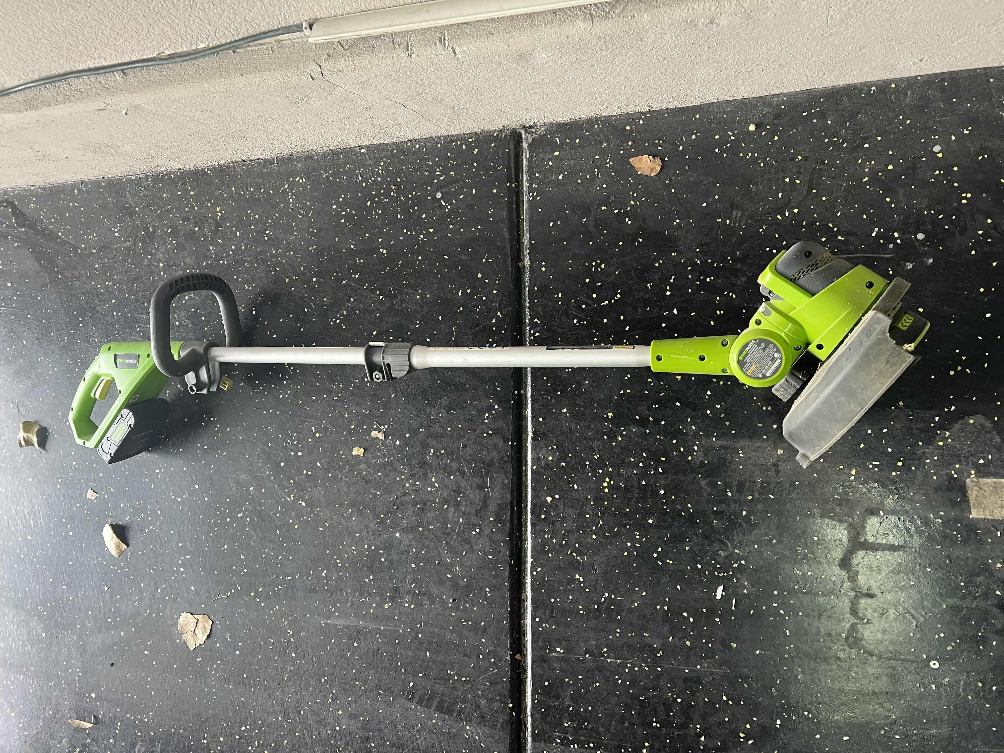 Photo 1 of GREEN WORKS WEED WACKER-POWER LAWN TOOLS