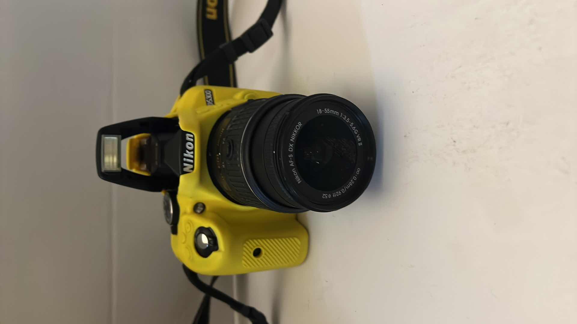 Photo 2 of NIKON D5300 CAMERA WITH PROTECTIVE RUBBER CASE. WITH TELEPHOTO LENS.