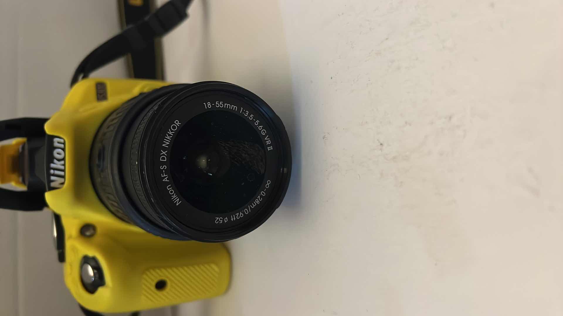 Photo 3 of NIKON D5300 CAMERA WITH PROTECTIVE RUBBER CASE. WITH TELEPHOTO LENS.