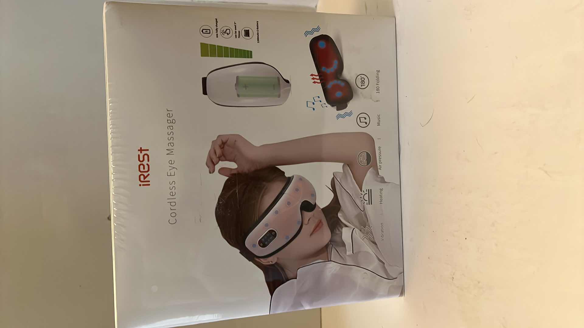 Photo 3 of NEW IN BOX- IREST CORDLESS EYE MASSAGER