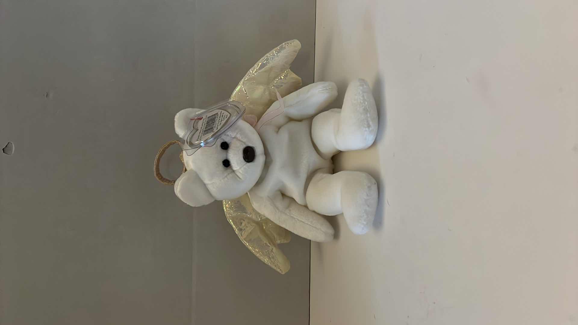 Photo 1 of RARE COLLECTIBLE-"HALO" BEANIE BABY. TOYS, STUFFED ANIMALS