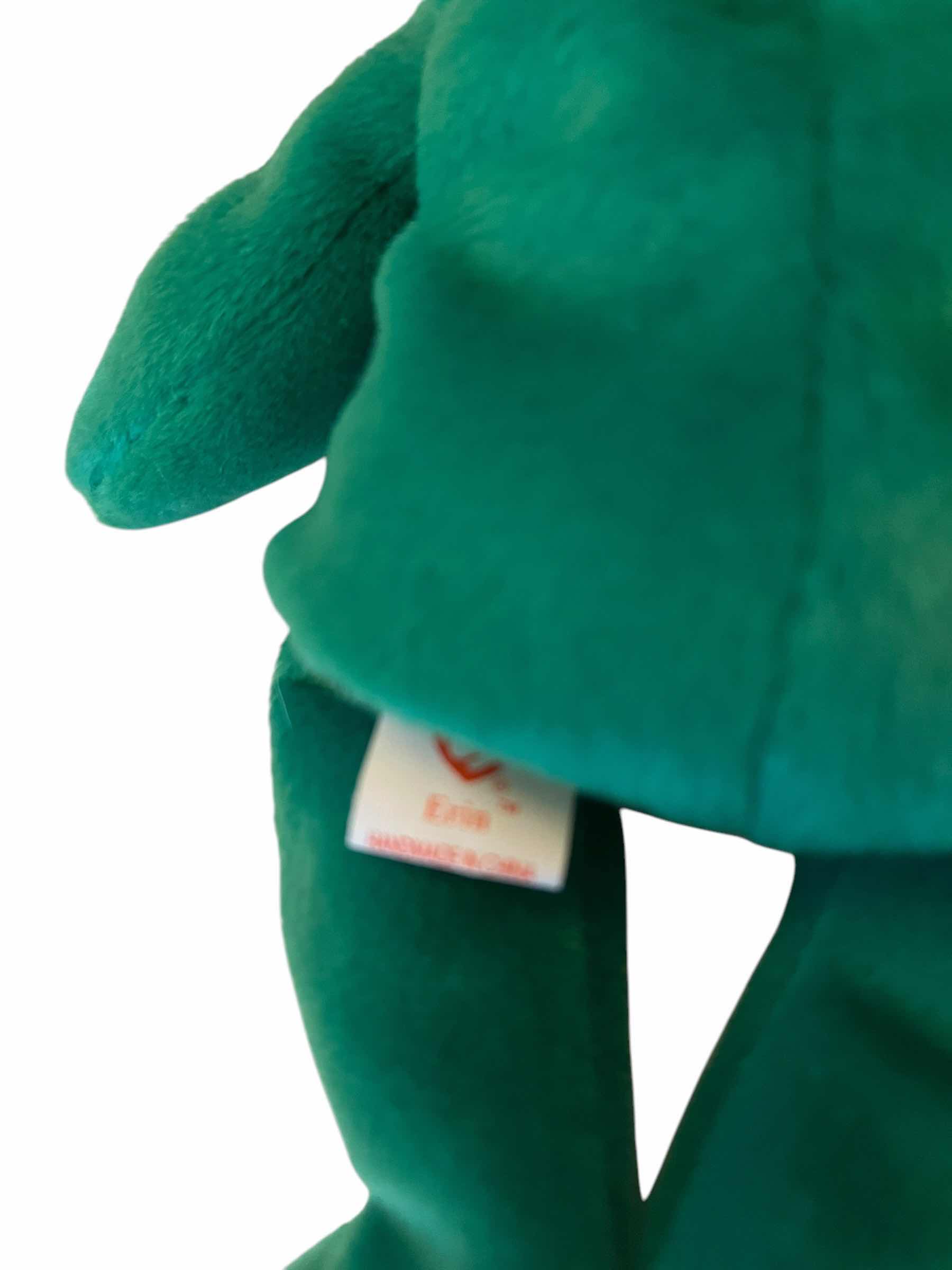 Photo 1 of  RARE BEANIE BABY-“ERIN” ST PATRICKS DAY BEAR. STUFFED ANIMAL COLLECTIBLES