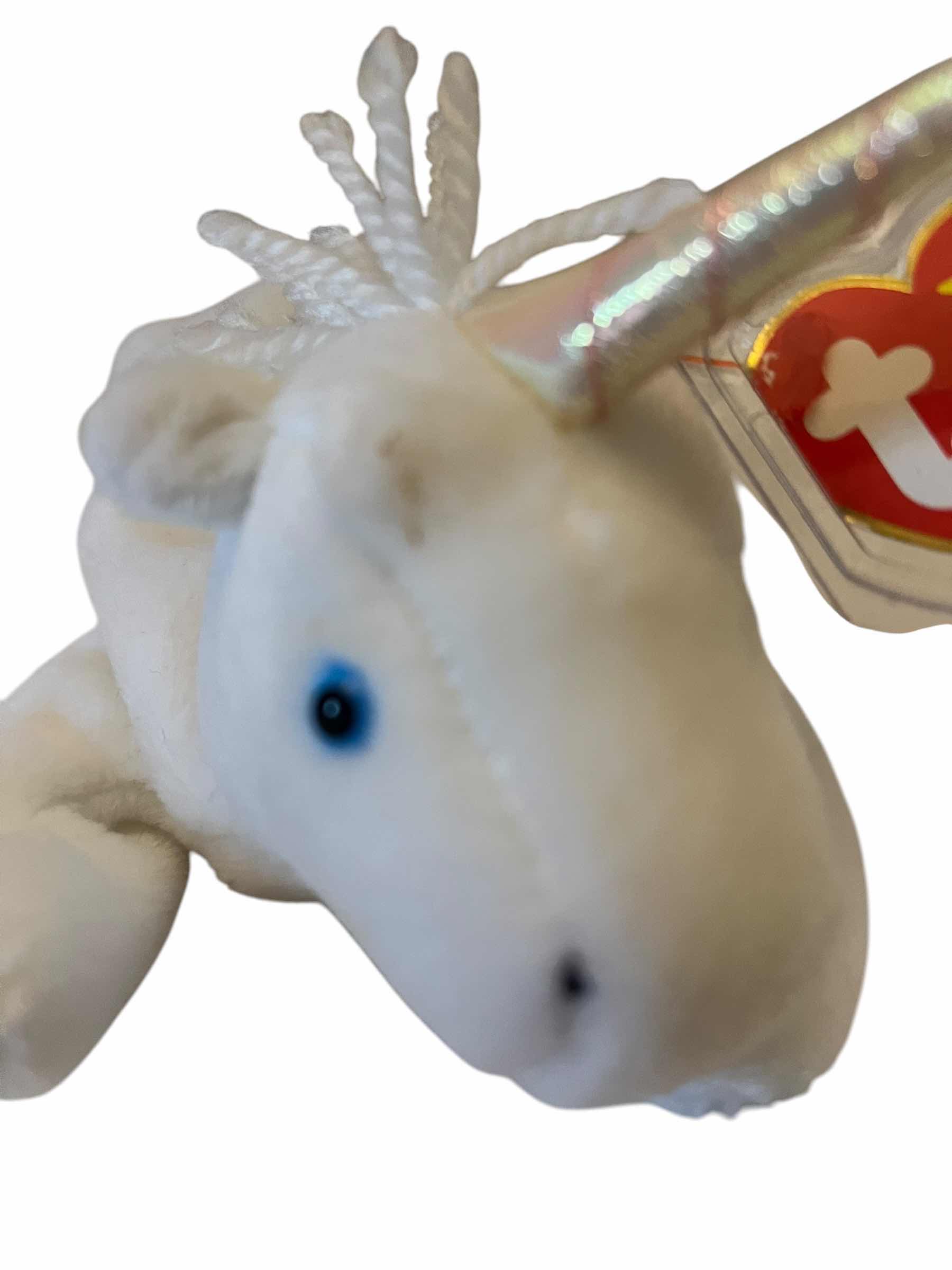 Photo 1 of BEANIE BABY-"MYSTIC"  UNICORN. 1994 EDITION. SUPER RARE COLLECTIBLE. TOYS, STUFFED ANIMAL.