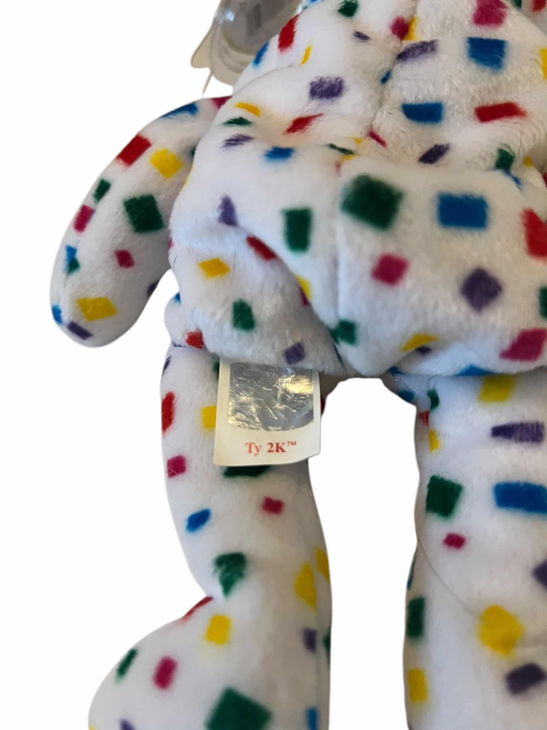 Photo 1 of RARE VINTAGE BEANIE BABY-"TY Y2K" STUFFED BEAR-TOYS