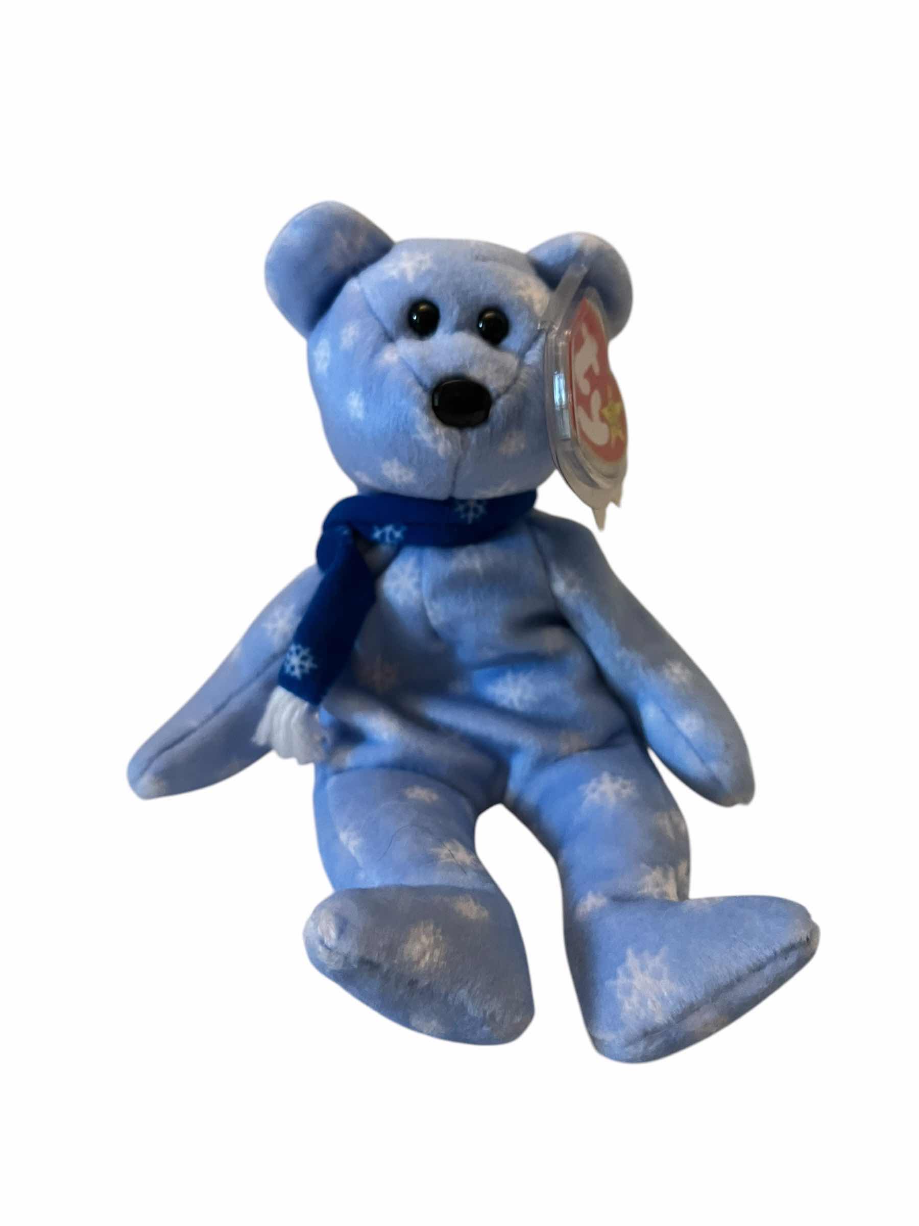 Photo 1 of 2-RARE-BEANIE BABIES-1999 "HOLIDAY TEDDY" AND "PRANCE."