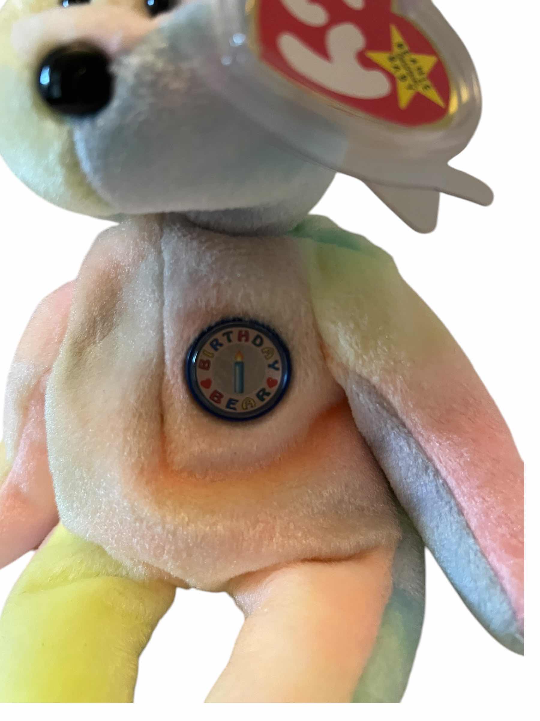 Photo 2 of BEANIE BABY-"BB BEAR" 1990'S VINTAGE STUFFED ANIMAL COLLECTABLES. 