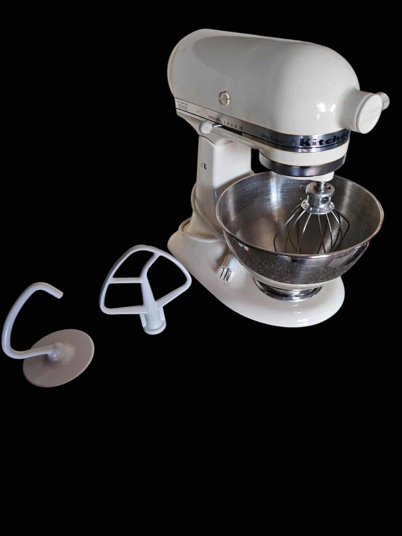 Photo 1 of KITCHEN AID ELECTRIC  MIXER. ULTRA POWER, WITH ATTACHMENTS.
