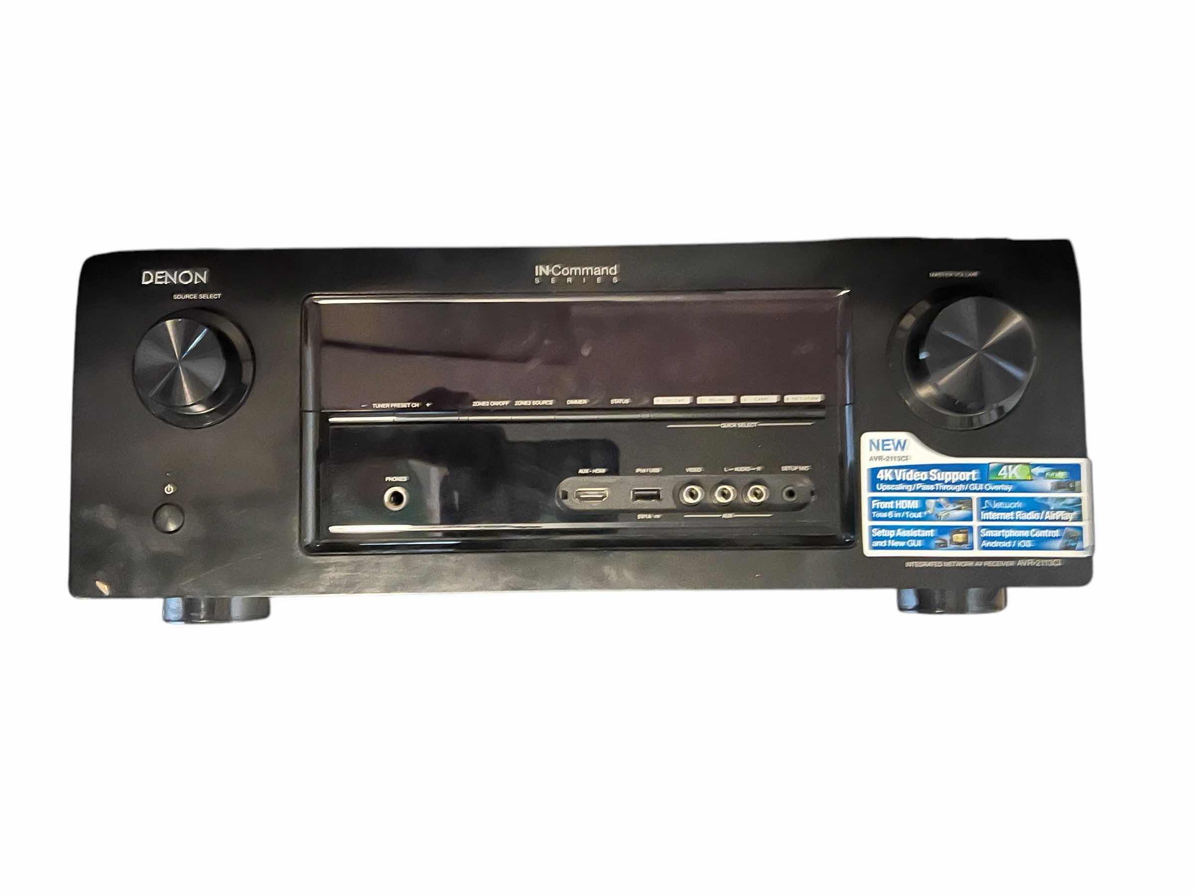 Photo 1 of DENON STEREO AV RECEIVER