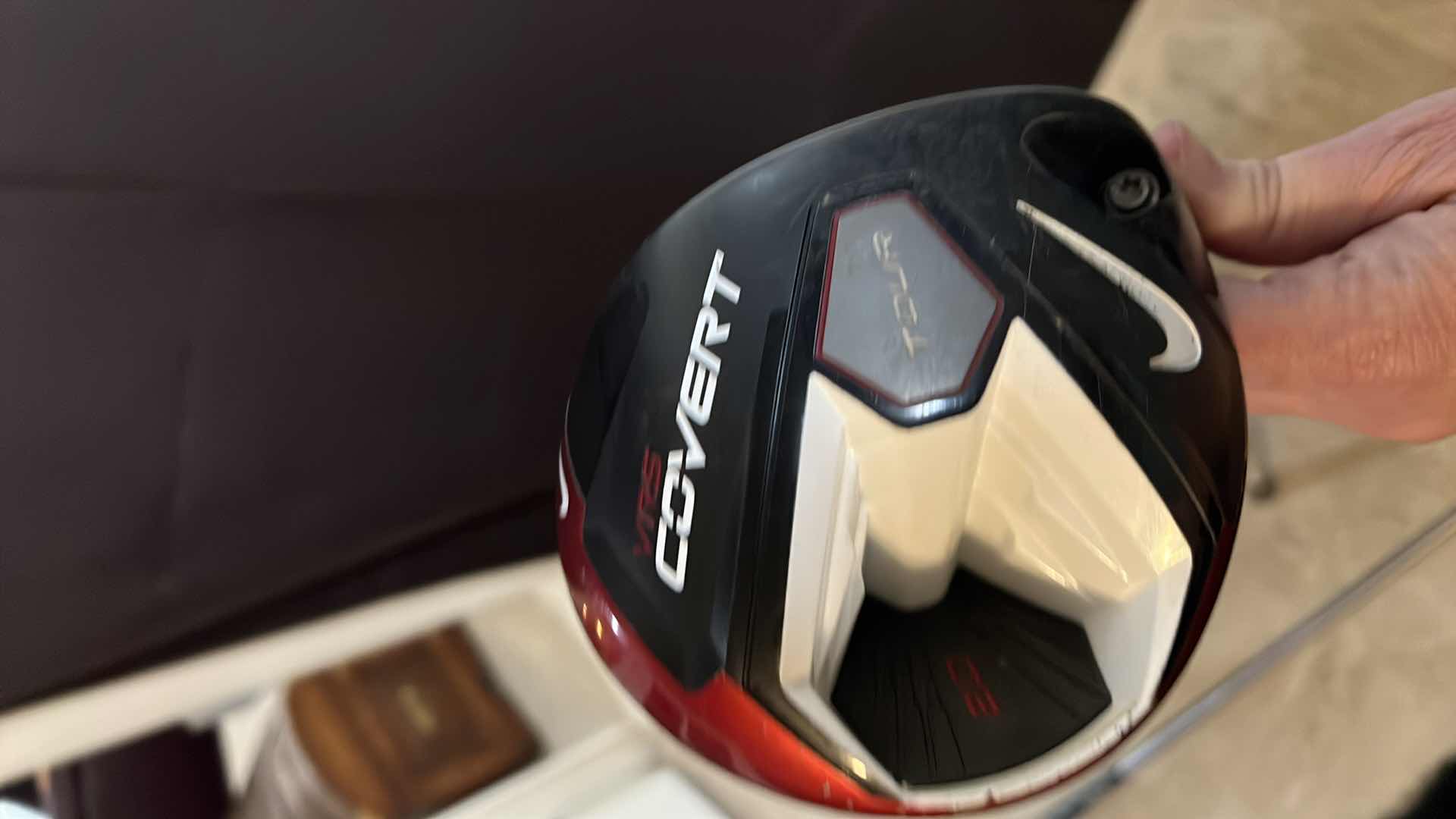 Photo 1 of GOLF CLUBS-NIKE VRS COVERT  2.0 DRIVER.  RIGHT HANDED CLUB. SPORTS EQUIPMENT