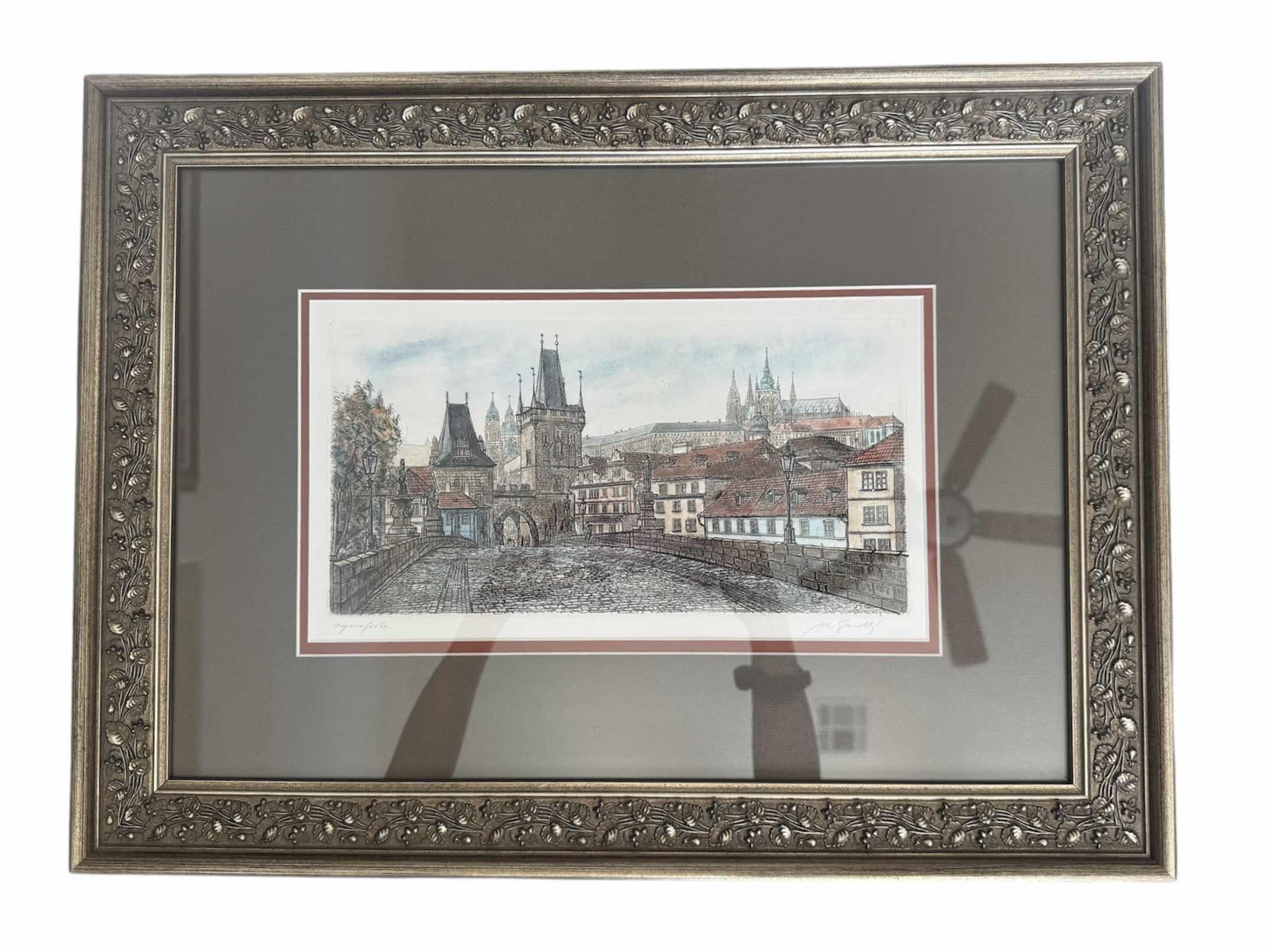 Photo 1 of 190
VINTAGE FRAMED CHARLES BRIDGE IN PRAGUE, CZECH REPUBLIC. AARON BROTHERS ART AND FRAMING, ARTWORK, HOME DECOR 

23.5” X 17.5” X H1.5”