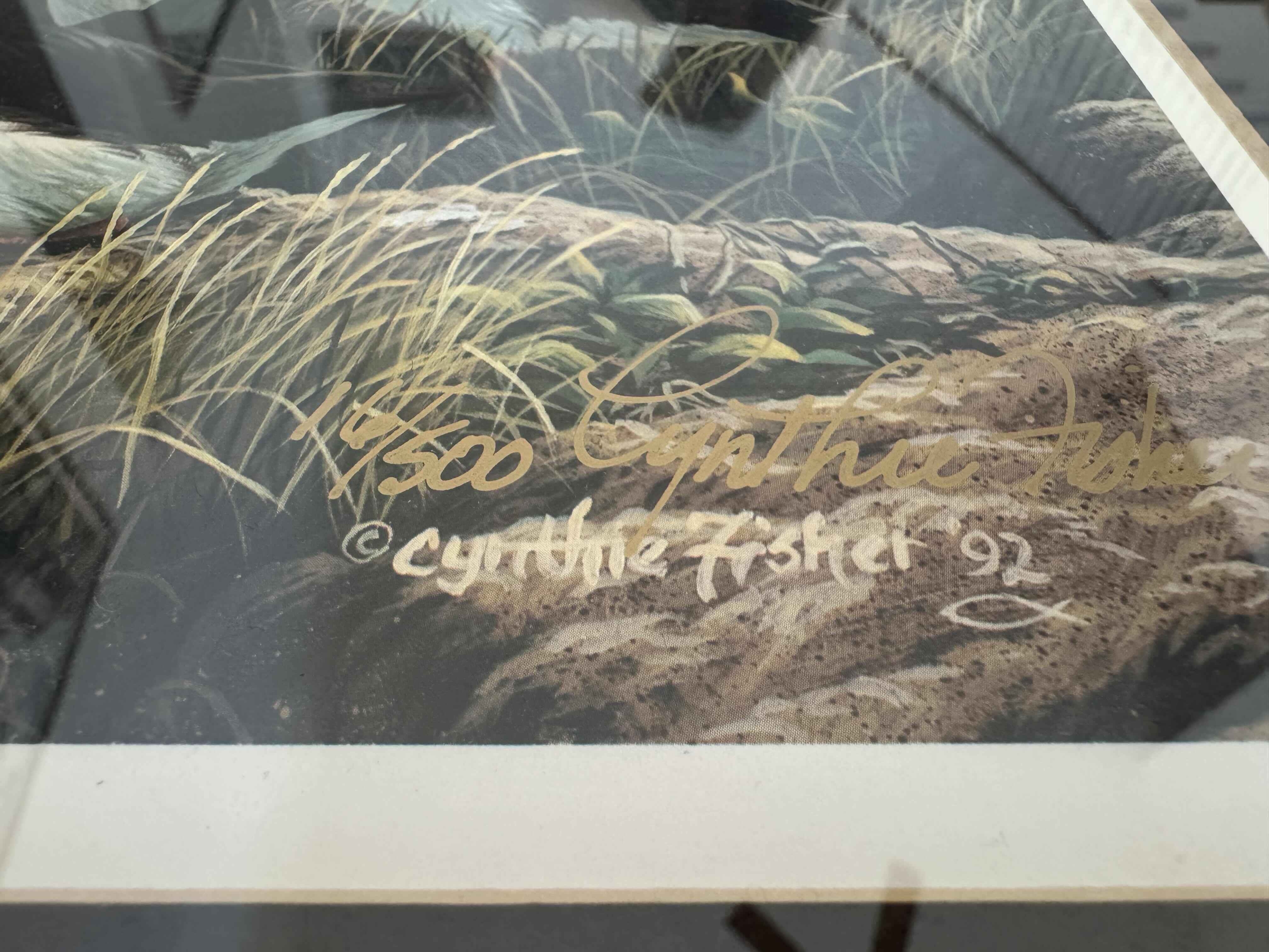 Photo 1 of 100
VINTAGE FRAMED ART “CLEARED FOR LANDING” NO. 16/500
ACRYLIC PUFFINS BY CATHIE FISHER 1992, ARTWORK, HOME DECOR
23” X 19.5” X H1”