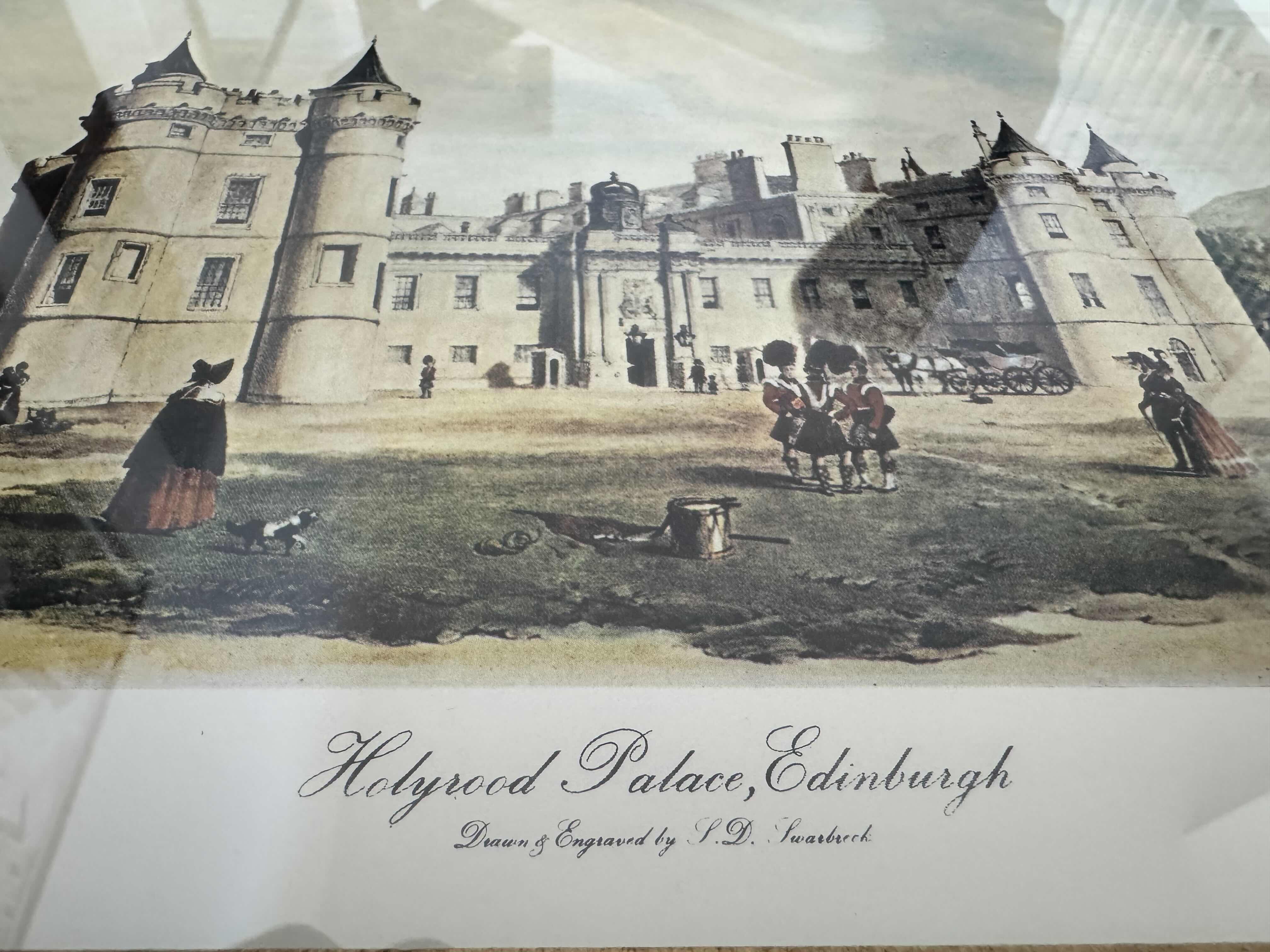 Photo 4 of 130
2-VINTAGE WOOD FRAMED ARTWORK, “WINDSOR CASTLE FROM THE RIVER THAMES” BY A.R. QUINTON AND HOLYROOD PALACE, EDINBURGH.

15.5” X 12.5” X H1”