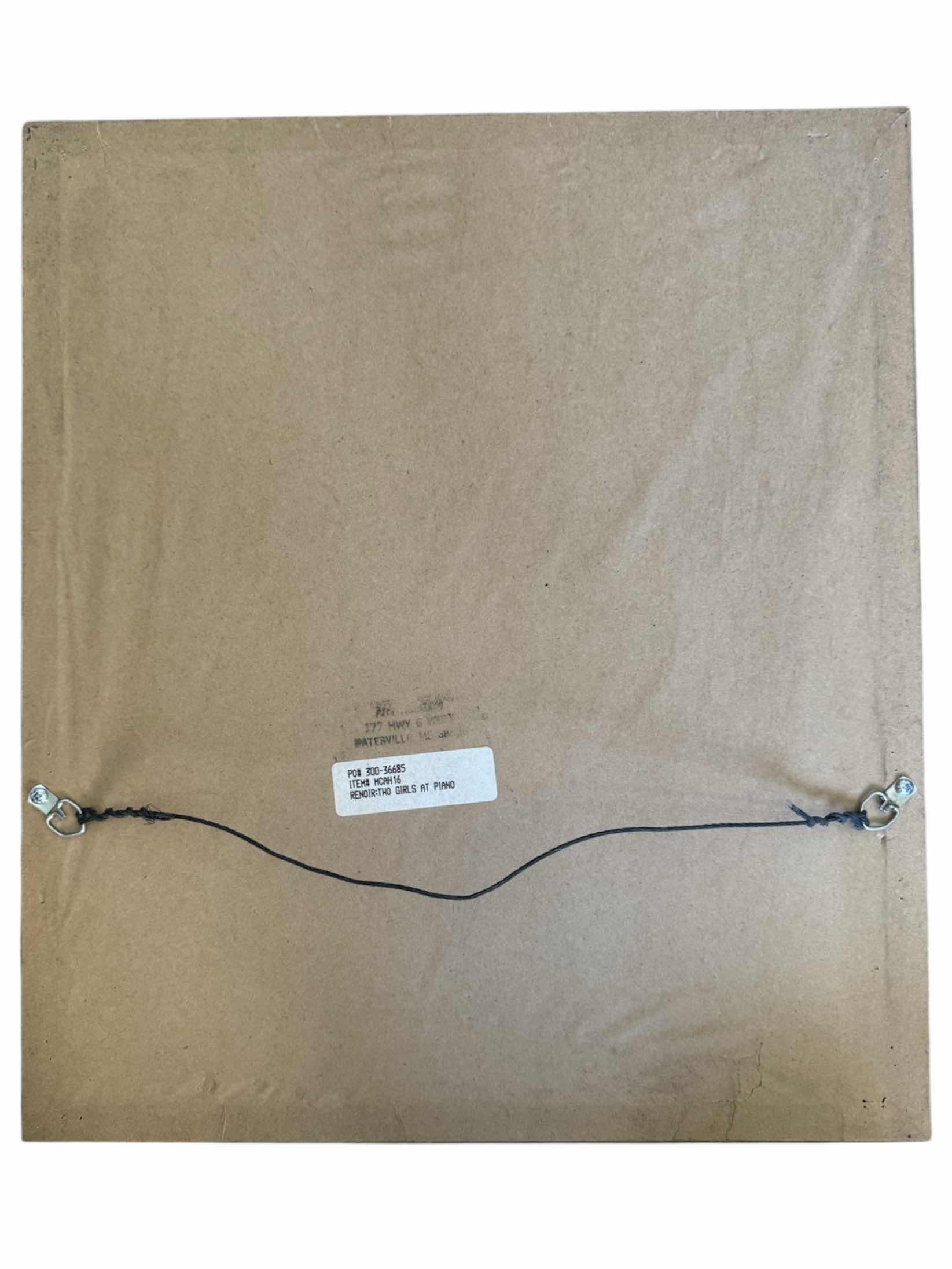 Photo 3 of 40
VINTAGE FRAMED “TWO GIRLS AT PIANO” PIERRE-AUGUSTE RENOIR, ARTWORK, HOME DECOR 

16.5” X 19” X H1”