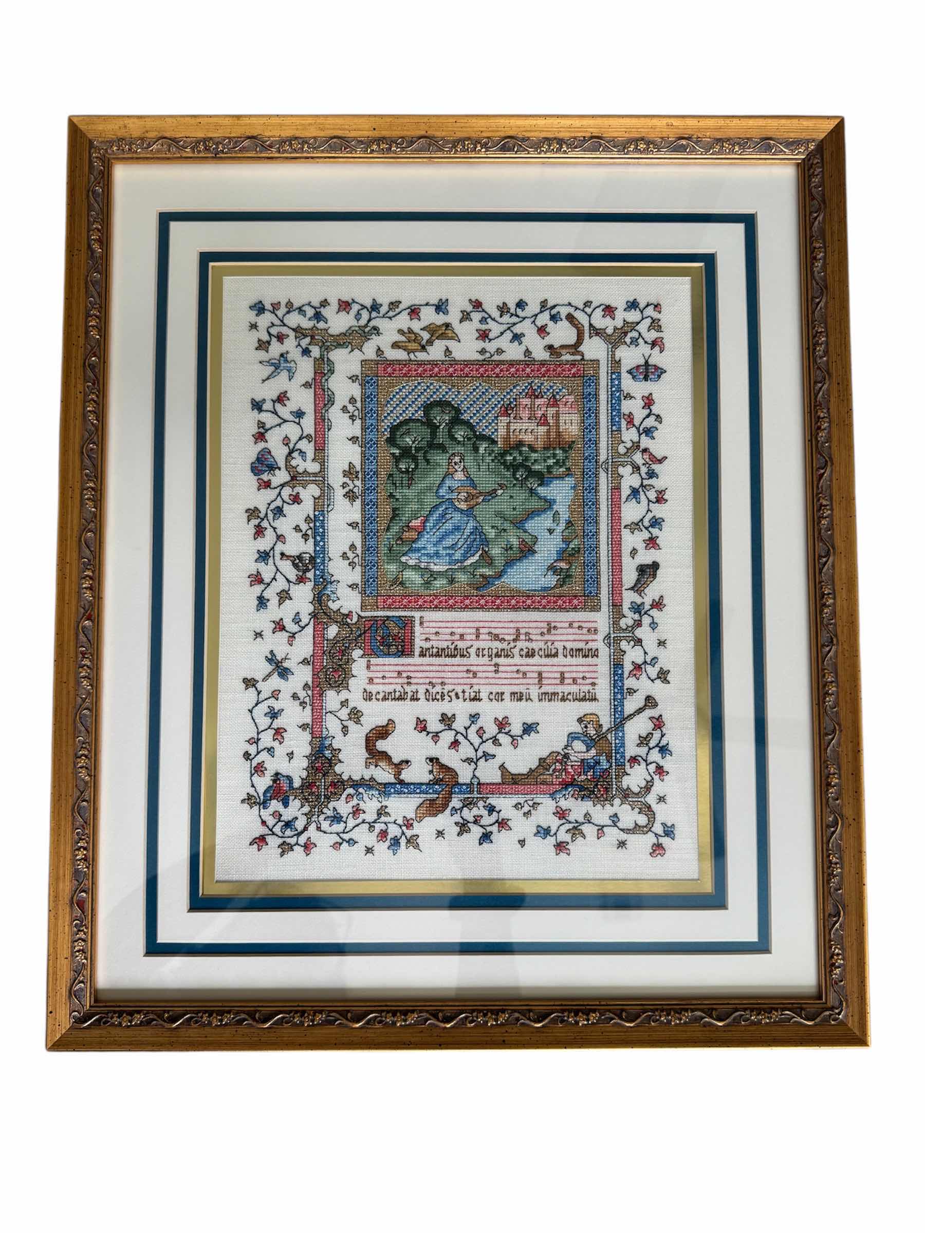 Photo 1 of 50
3- VINTAGE FRAMED CROSS STITCH AND FAMILY NAME HISTORY ARTWORK, HOME DECOR 

16” X 19” X H1”