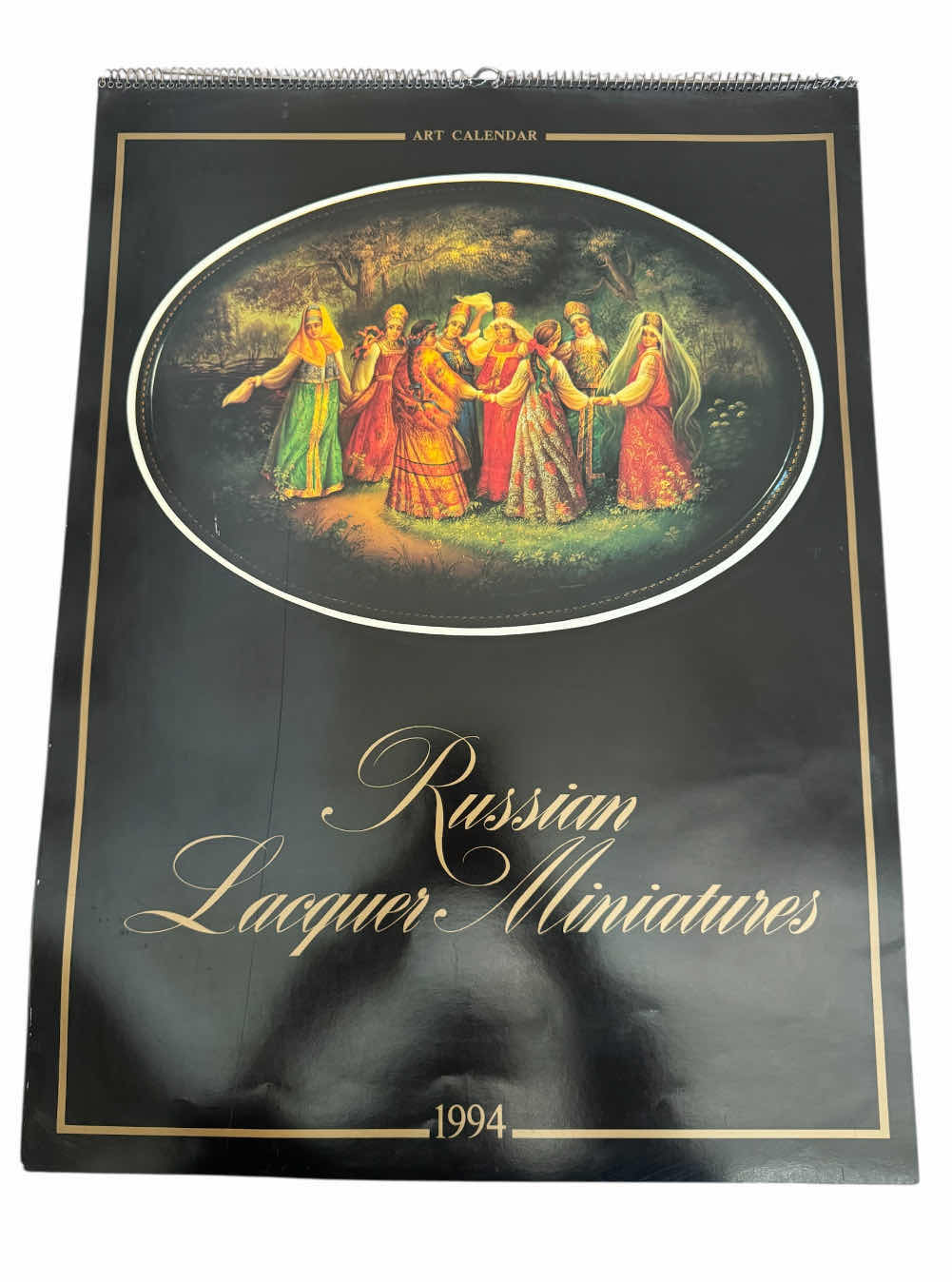 Photo 1 of 171
VINTAGE RUSSIAN LACQUER MINIATURES 1994 ART CALENDAR AND WOODEN QUILT ART BY SAMPLER AMERICANA 1990. ARTWORK, ART COLLECTION, HOME DECOR

ART CALENDAR 
W17.5” X H24”