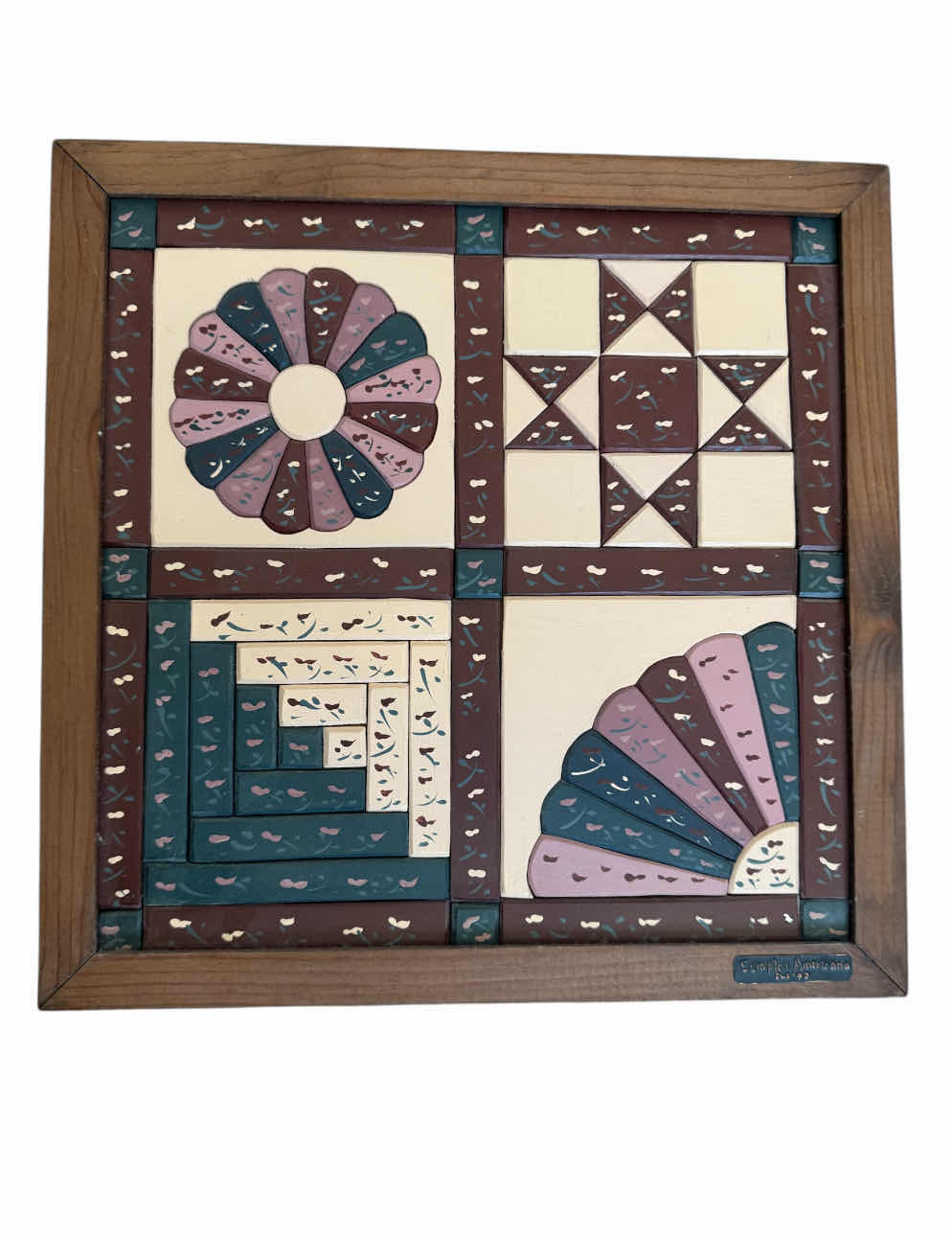 Photo 1 of 171
VINTAGE RUSSIAN LACQUER MINIATURES 1994 ART CALENDAR AND WOODEN QUILT ART BY SAMPLER AMERICANA 1990. ARTWORK, ART COLLECTION, HOME DECOR

ART CALENDAR 
W17.5” X H24”