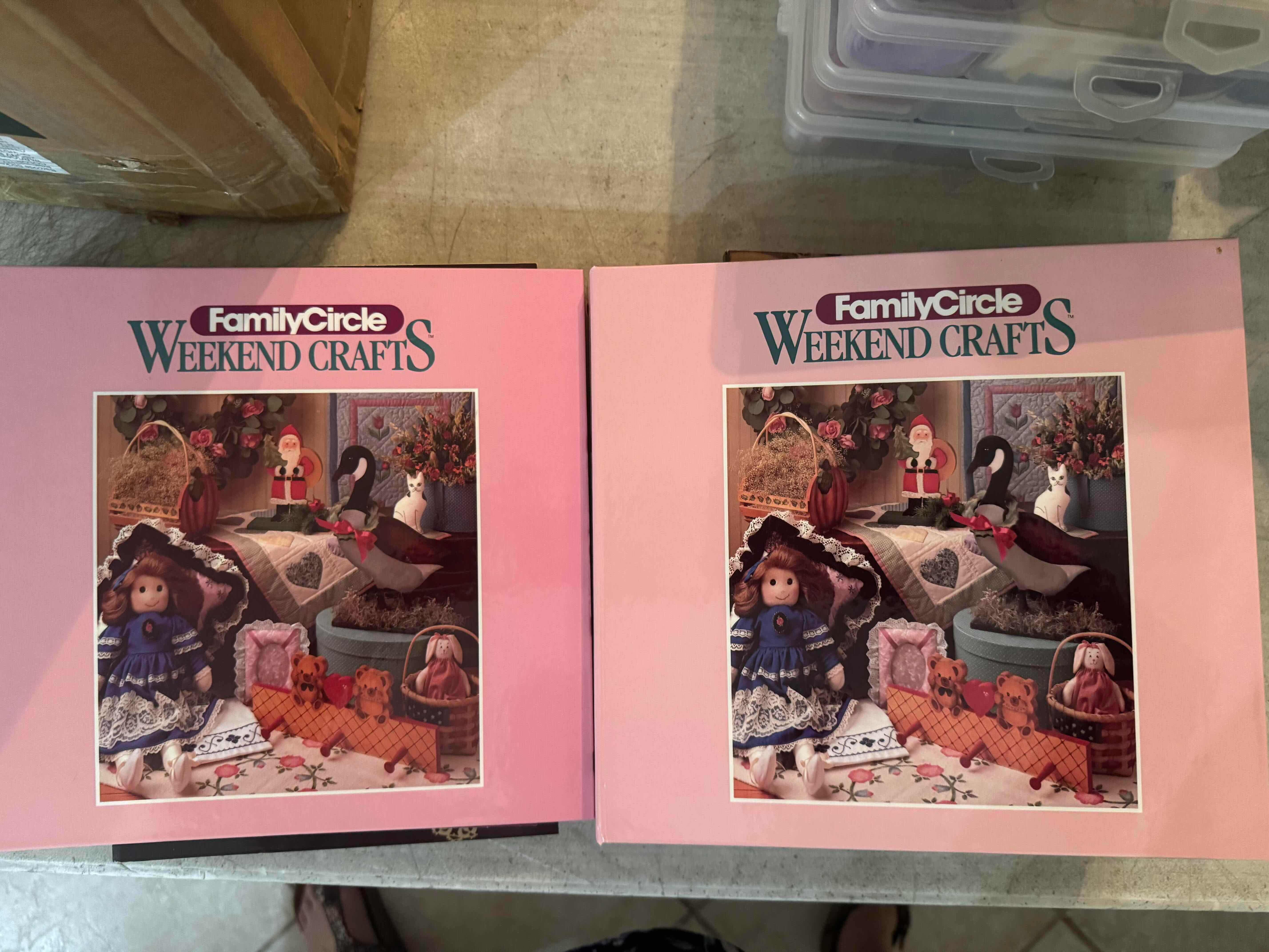 Photo 1 of 2 FAMILY CIRCLE WEEKEND CRAFT BOOKS