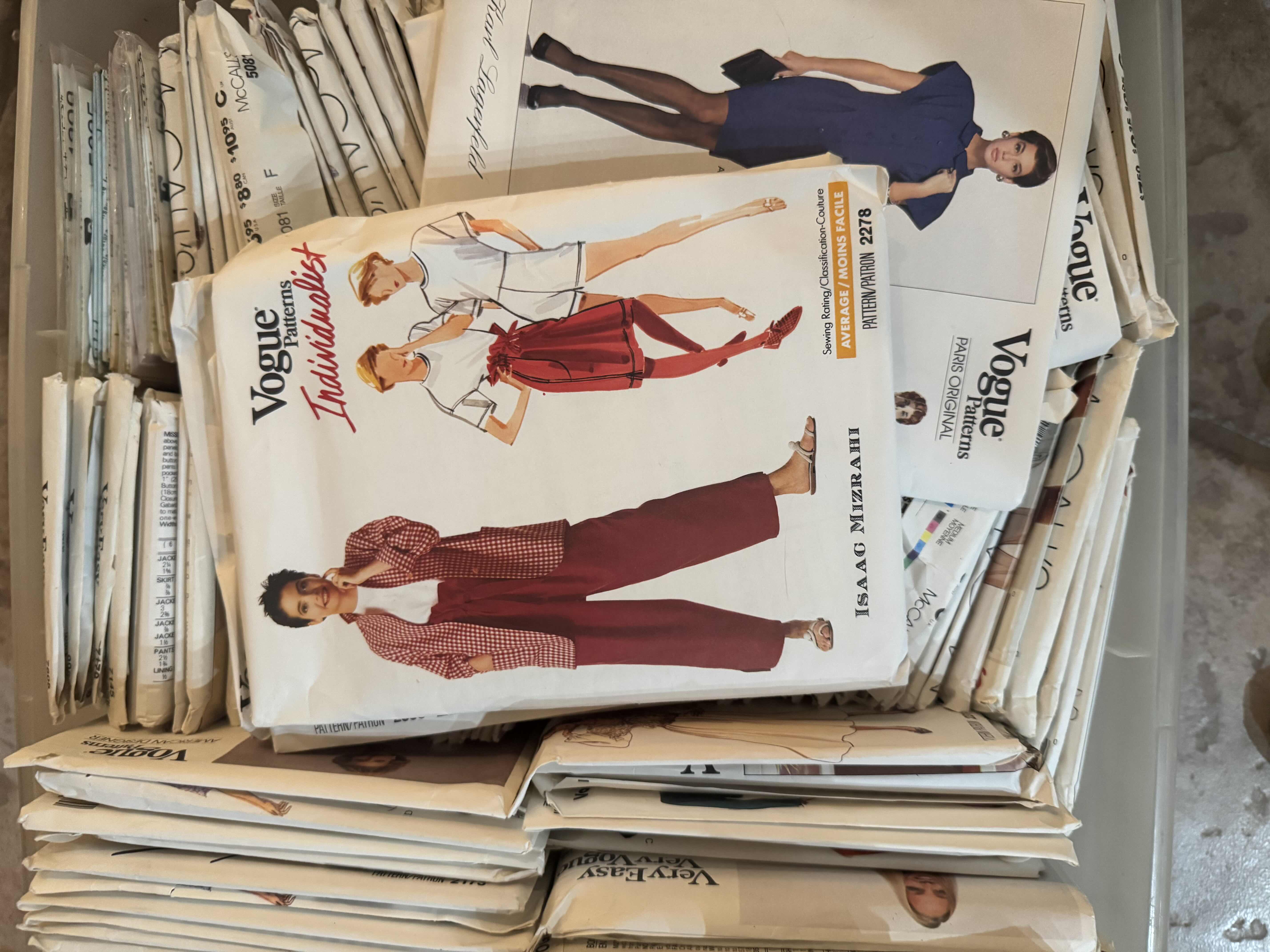 Photo 1 of TOTE OF PATTERNS