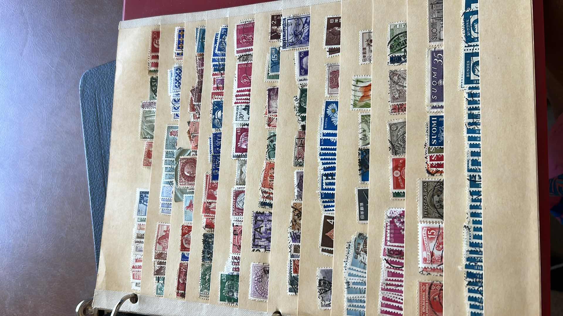 Photo 5 of STAMP BOOK WITH MINT AND USED US STAMPS STAMP BOOK WITH CANCELLED STAMPS - NO RETURNS