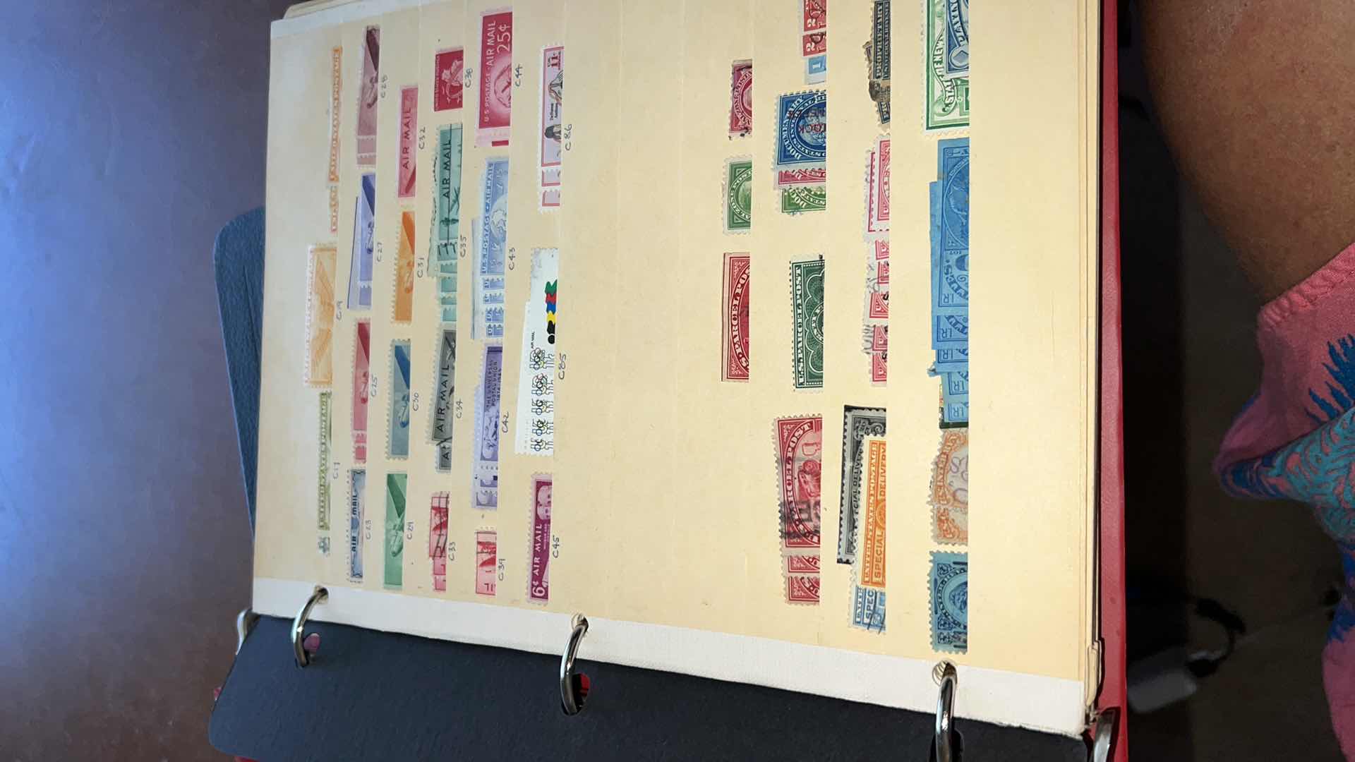 Photo 6 of STAMP BOOK WITH MINT AND USED US STAMPS STAMP BOOK WITH CANCELLED STAMPS - NO RETURNS