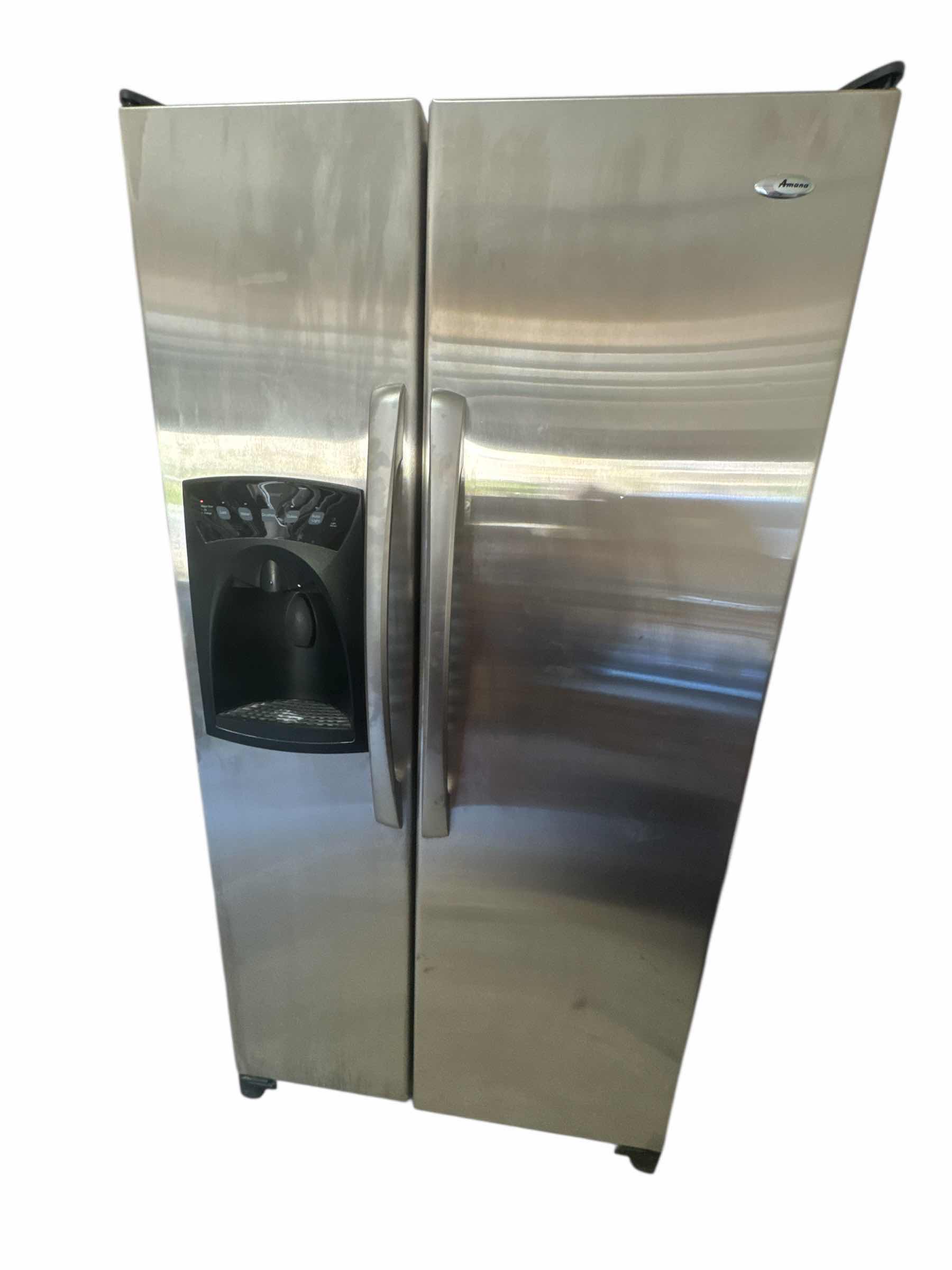 Photo 1 of 1000
AMANA SIDE BY SIDE REFRIGERATOR/FREEZER WITH ICE MAKER (CONTENTS NOT INCLUDED