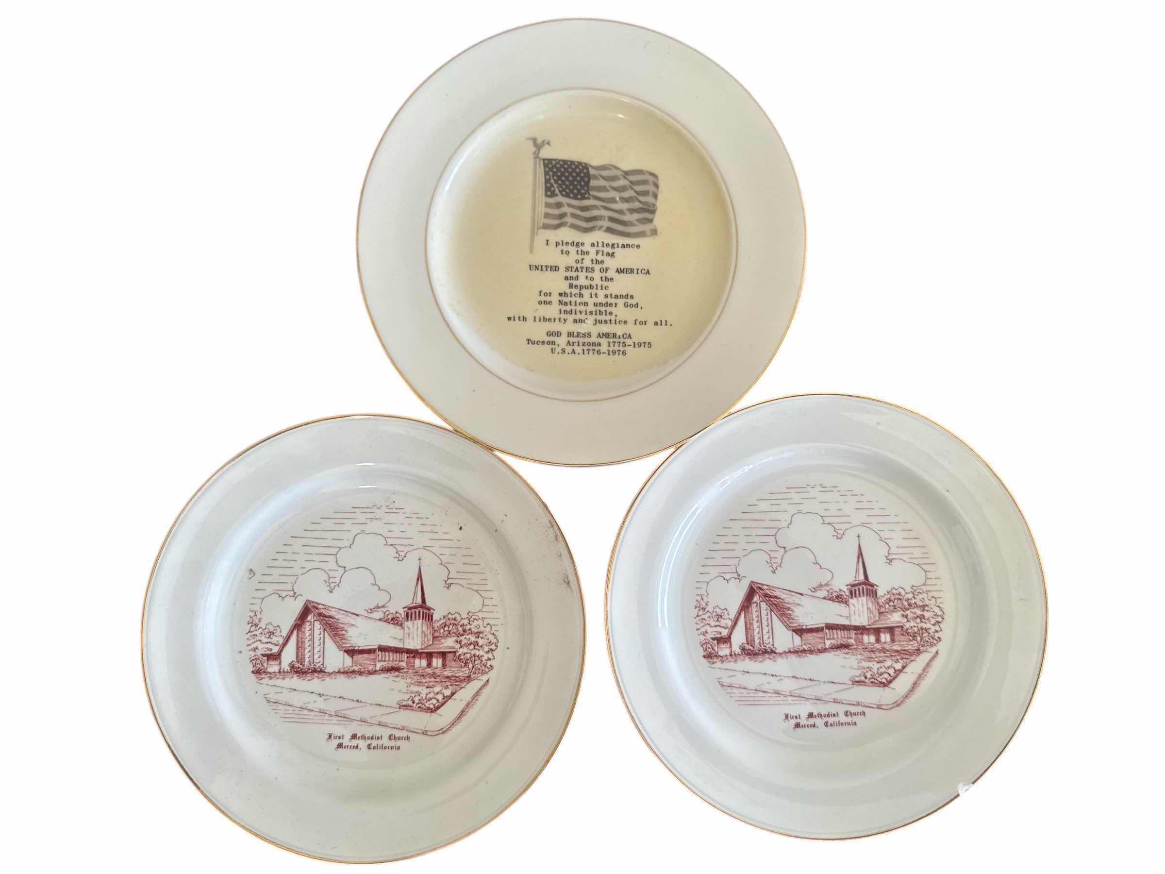 Photo 1 of 3 COMMEMORATIVE PLATES