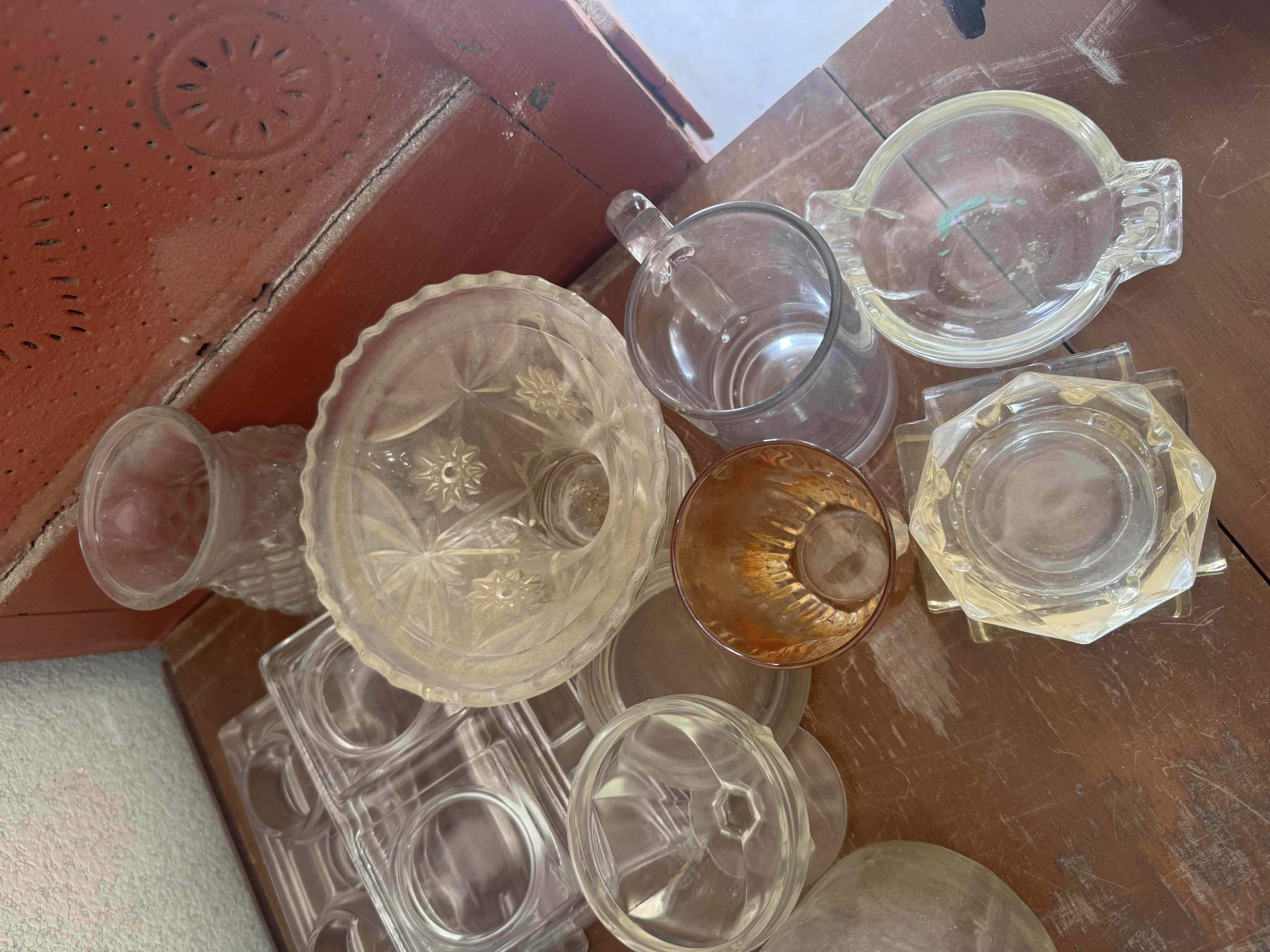 Photo 1 of VINTAGE GLASSWARE