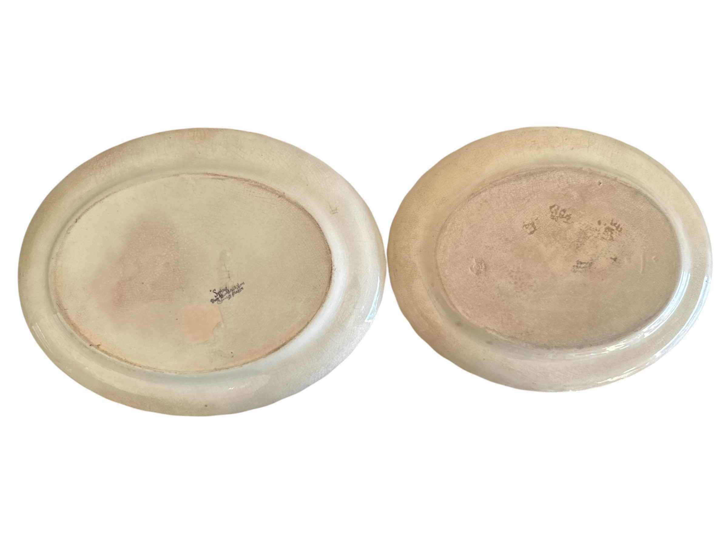 Photo 1 of 2 ANTIQUE PLATTERS