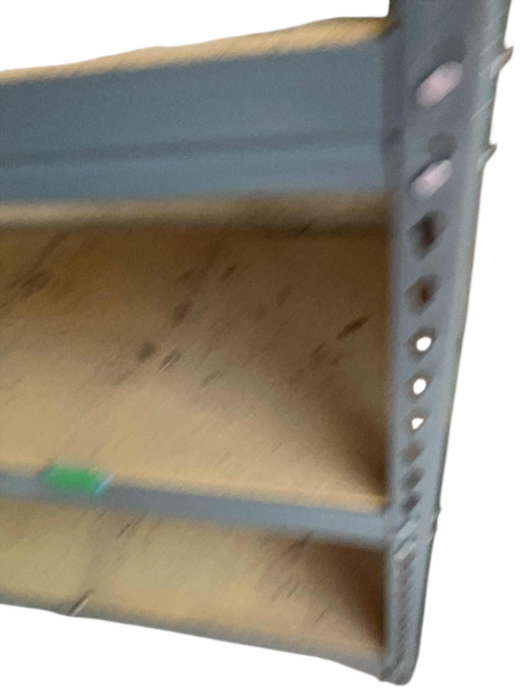 Photo 1 of 5 RACK METAL AND WOOD STORAGE RACK - CONTENTS NOT INCLUDED - 6’