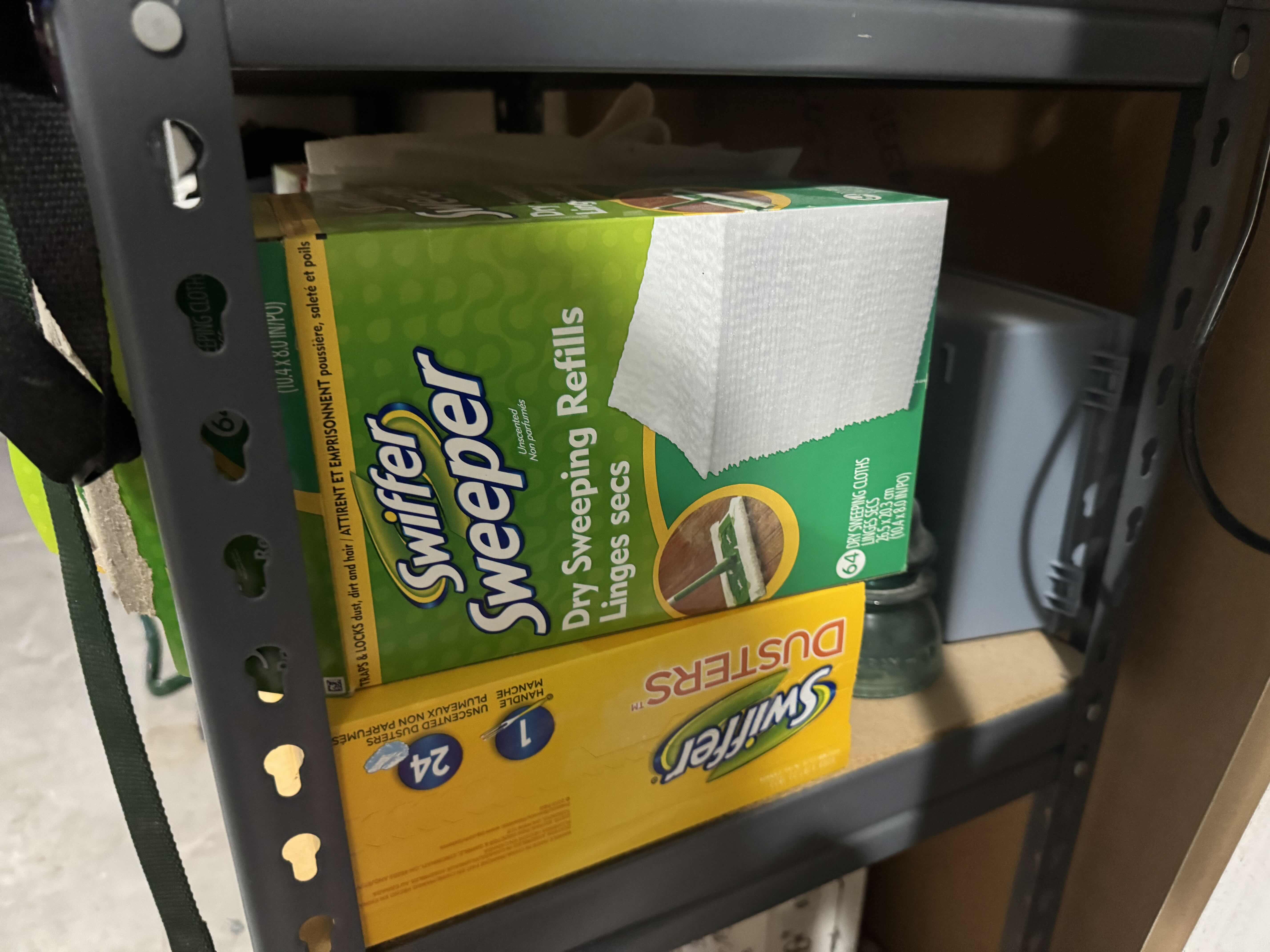 Photo 1 of SHELF OF CLEANING SUPPLIES