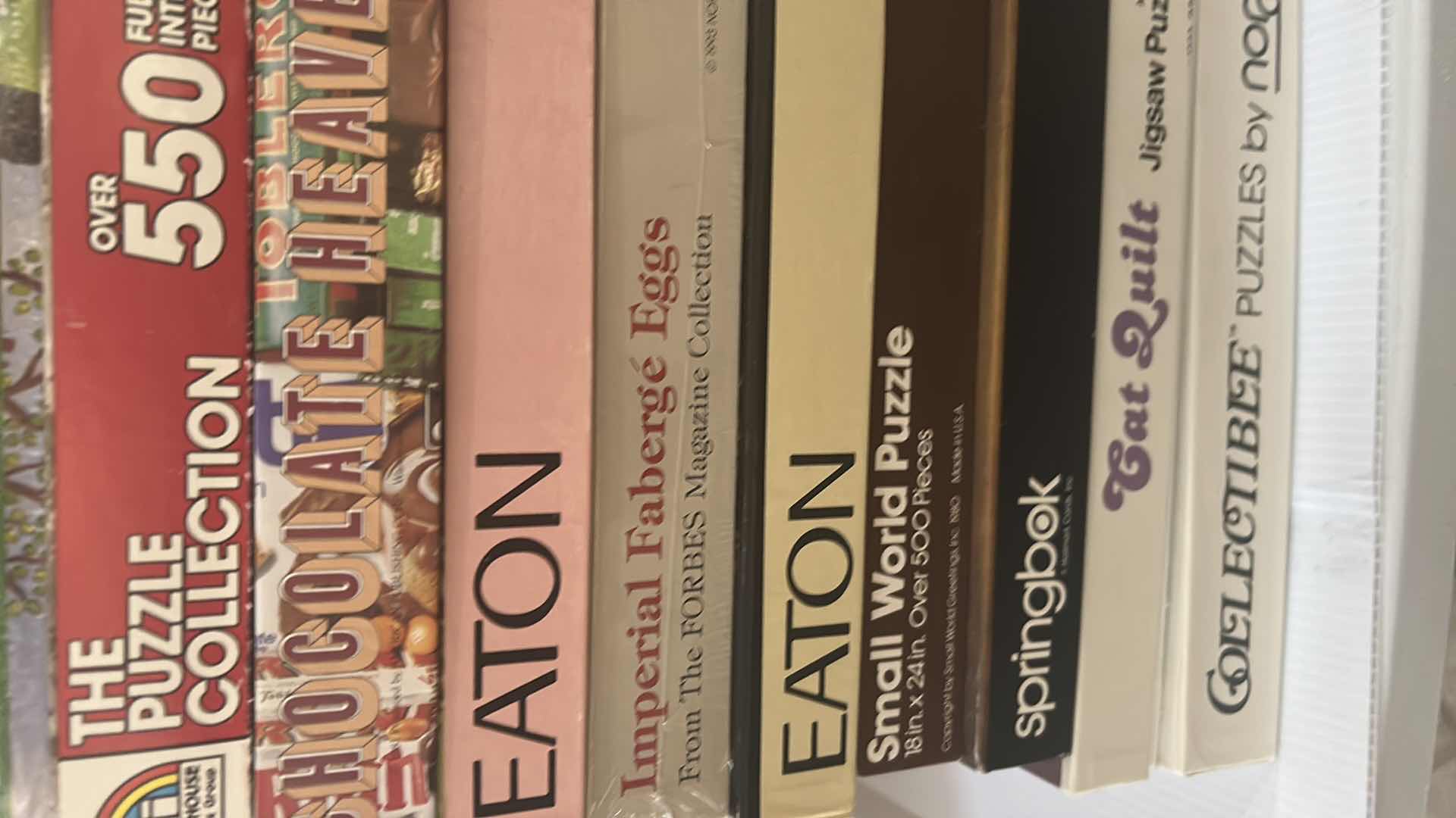 Photo 1 of 10- ASSORTED PUZZLES