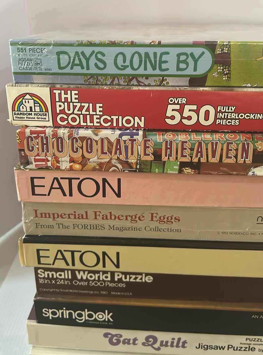 Photo 1 of 10- ASSORTED PUZZLES