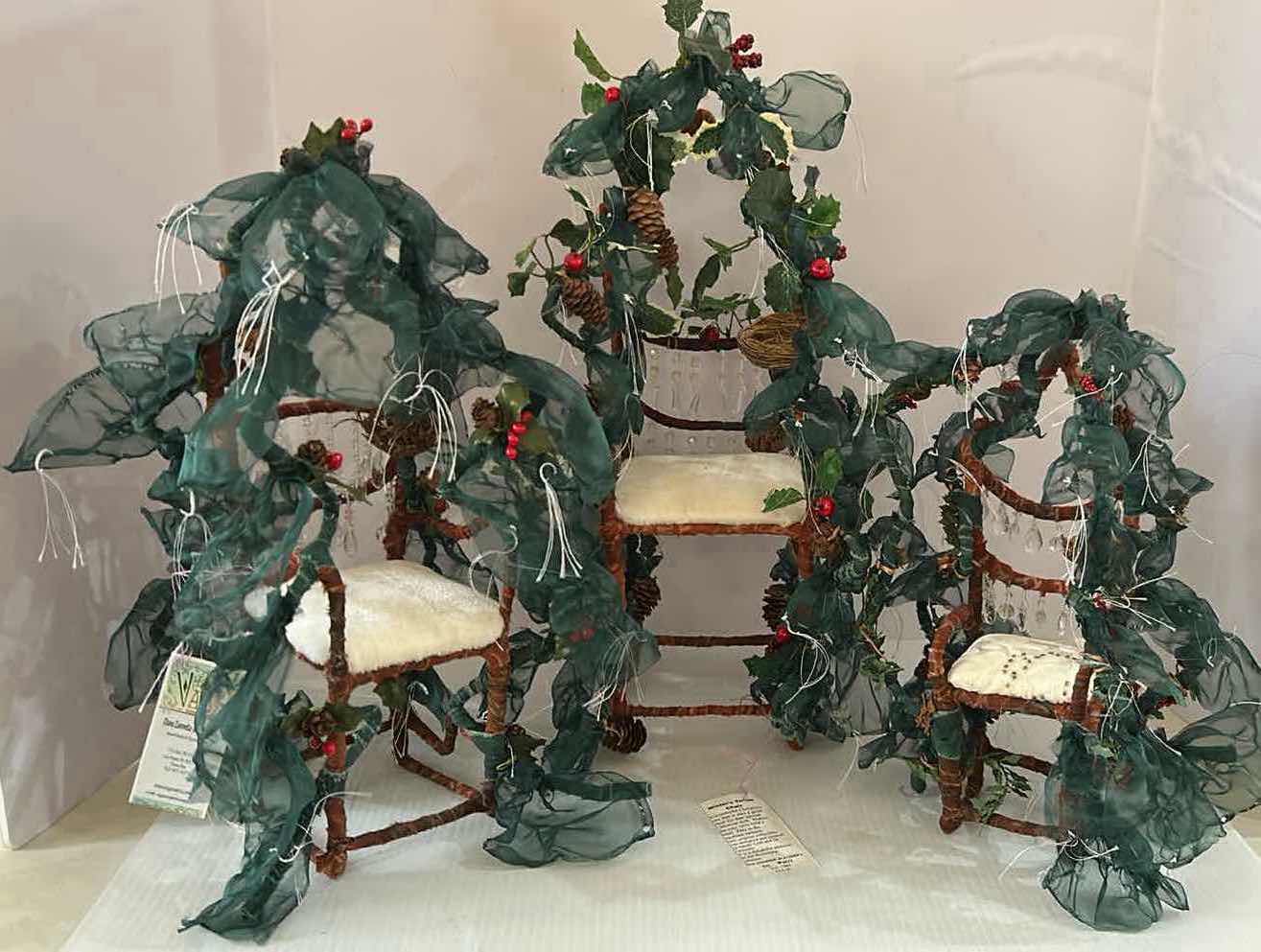 Photo 1 of 3- WINTERS THRONE CHAIRS