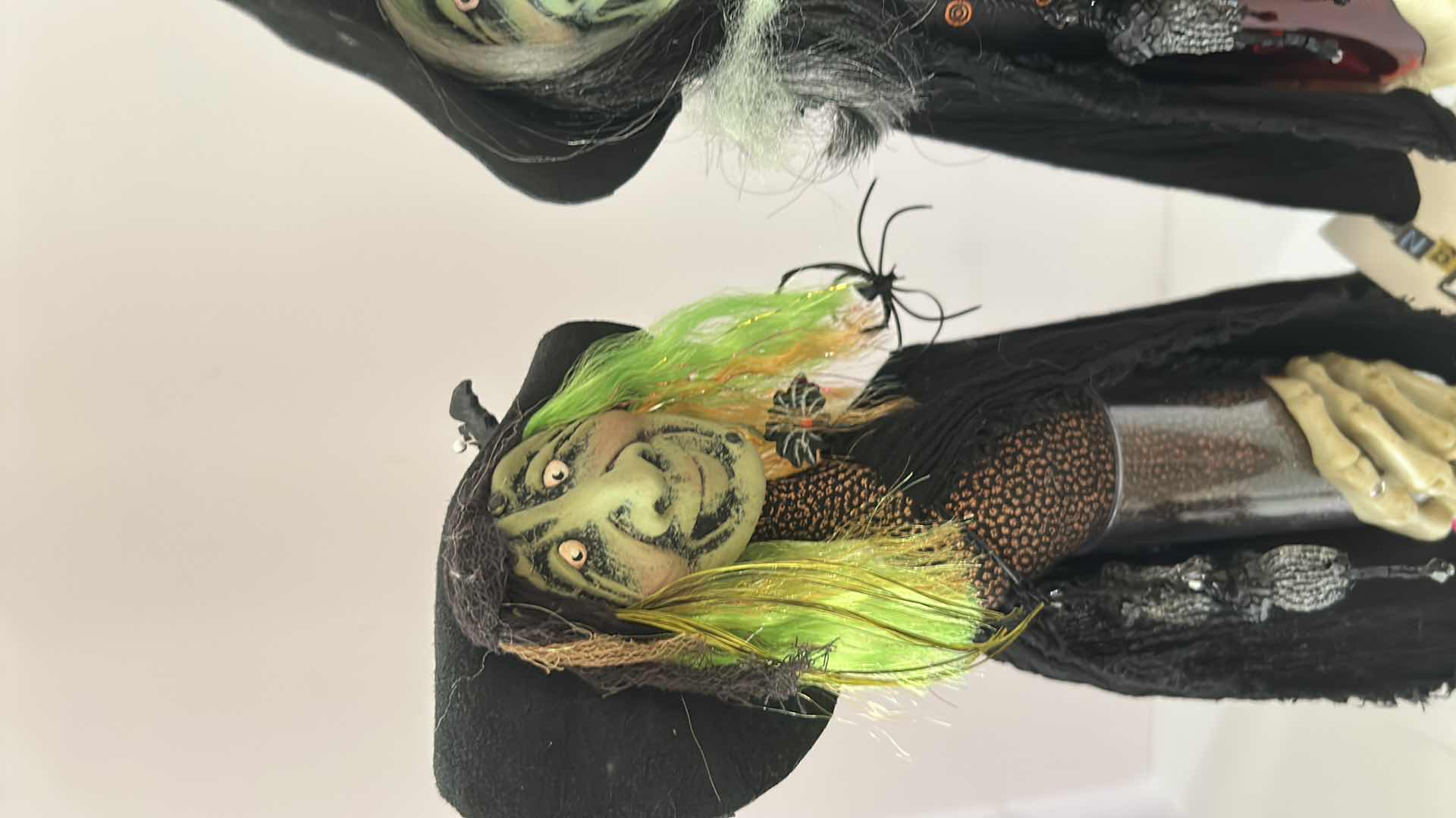 Photo 1 of 2- HANDMADE VINTAGE WITCHES H 17”