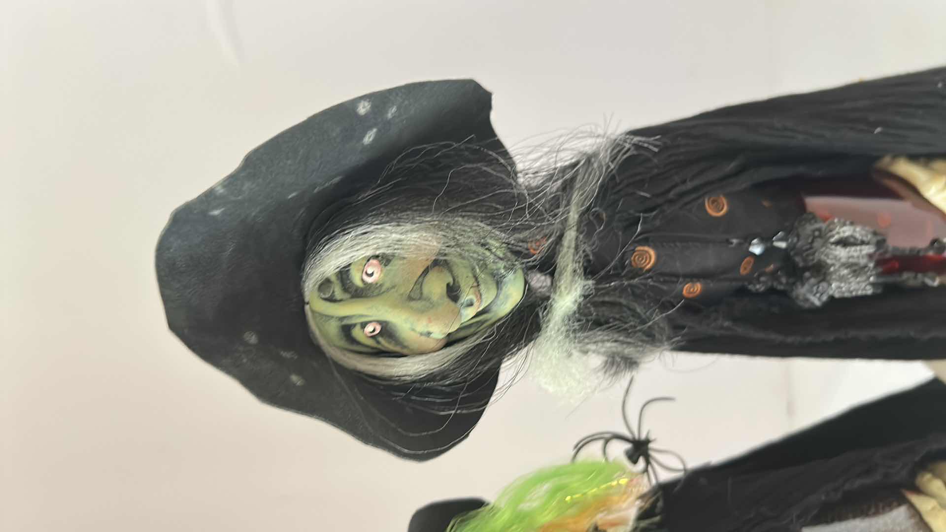 Photo 1 of 2- HANDMADE VINTAGE WITCHES H 17”