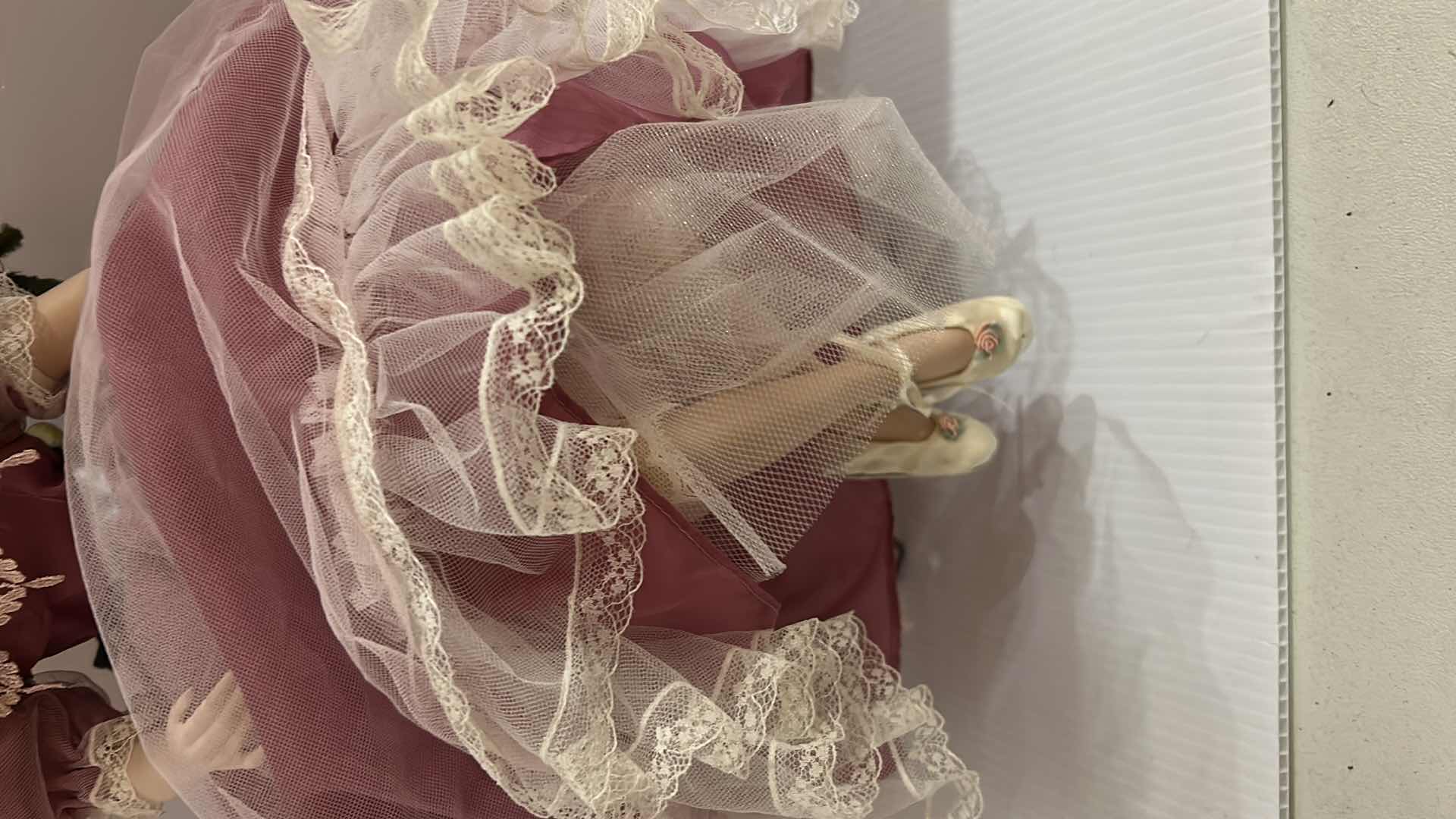 Photo 1 of PORCELAIN DOLL ON CHAIR