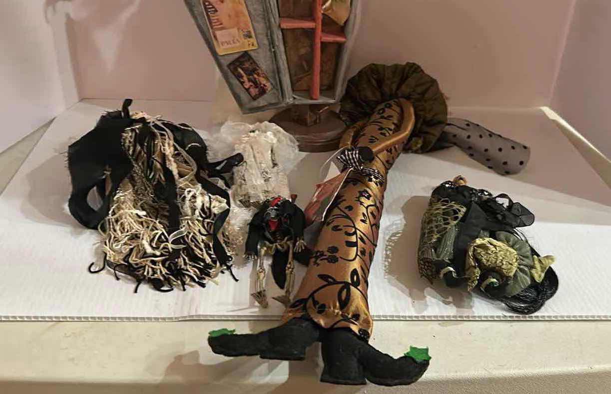 Photo 1 of 6- HANDMADE HALLOWEEN DOLLS