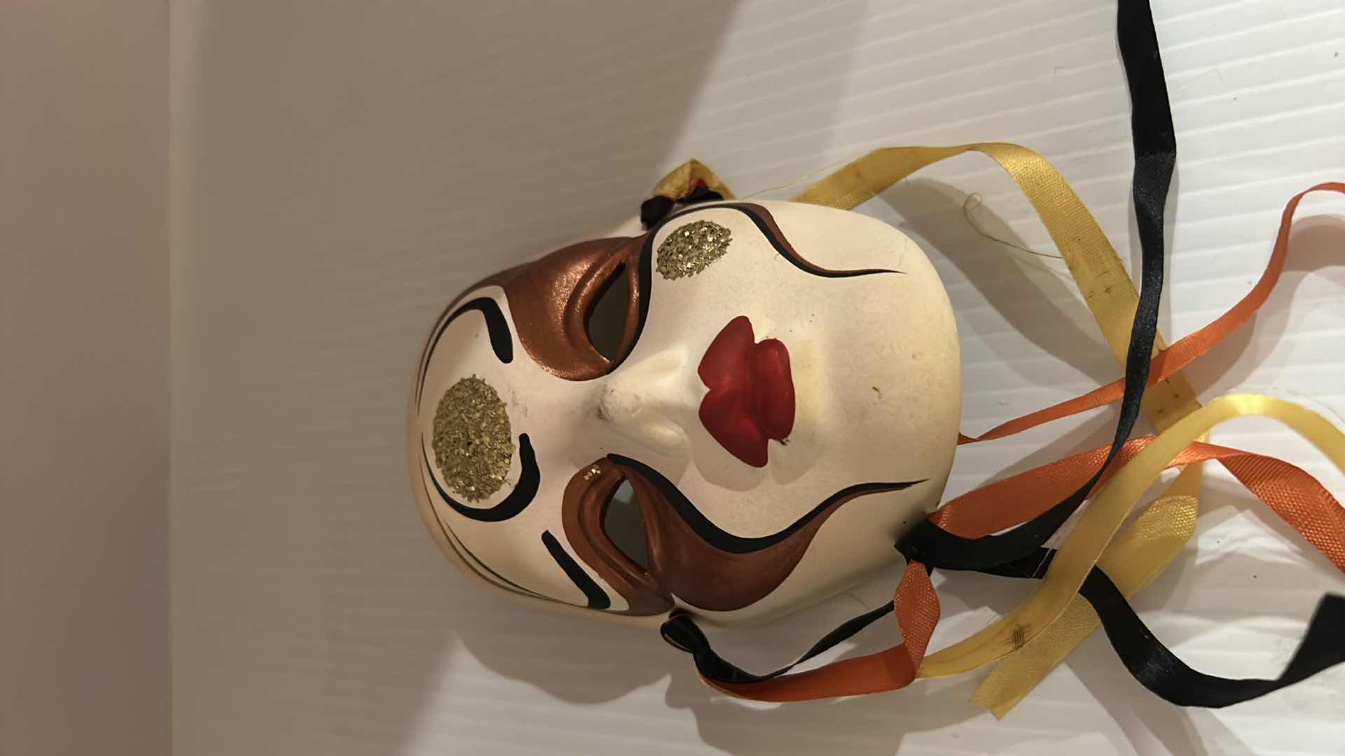 Photo 1 of 3- DECORATIVE MASKS AND TEA CUP