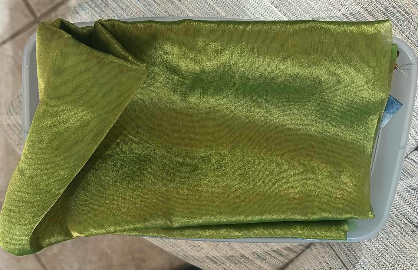 Photo 1 of 3- CONTENTS OF CONTAINER YARN FABRIC