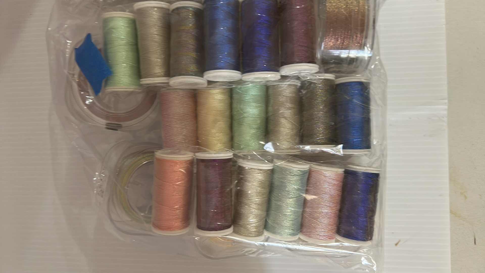 Photo 1 of ASSORTED THREAD AND YARN