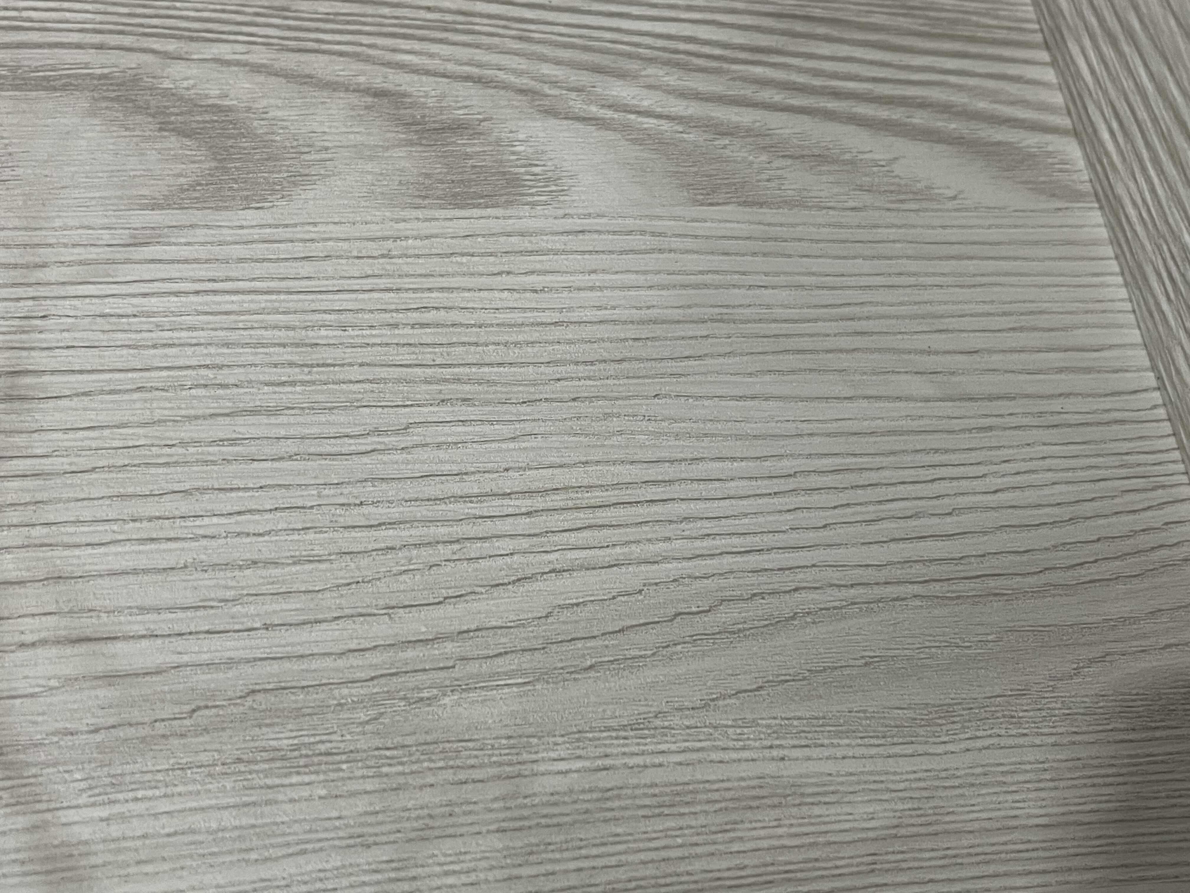 Photo 1 of LIGHT GRAY ASH WOOD FINISH 3-PANEL SOLID CORE INTERIOR DOOR SLAB 31.75” X 1.75” H79.5”