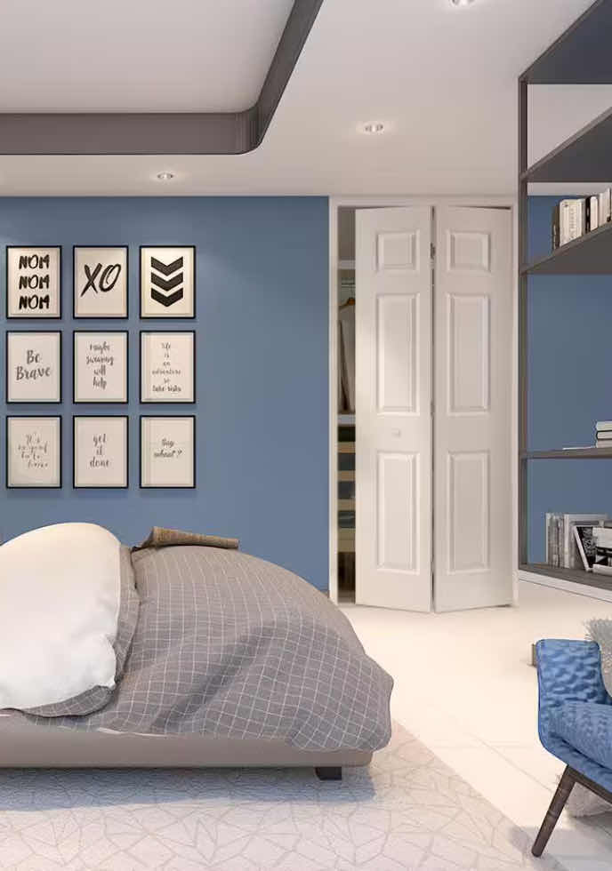 Photo 1 of NEW MASONITE PRE-PAINTED WHITE FINISH  6-PANEL HOLLOW CORE INTERIOR BIFOLD DOOR 24” X 80”