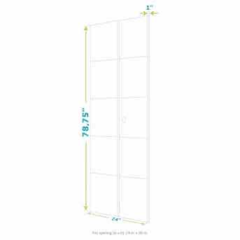 Photo 1 of NEW EIGHT DOORS LOUVER WHITE FINISH SOLID WOOD CORE BIFOLD DOOR 24” X 80”