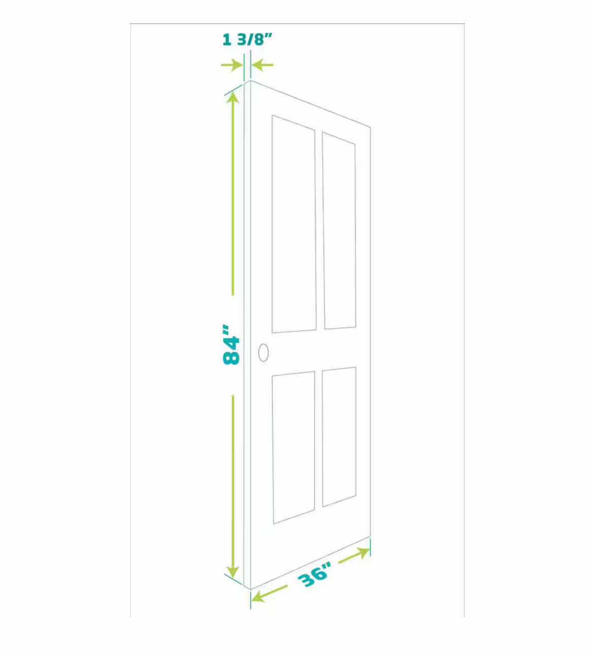 Photo 1 of NEW EIGHT DOORS WHITE FINISH Z-SHAPE SOLID CORE INTERIOR BARN DOOR SLAB 36” X 80”