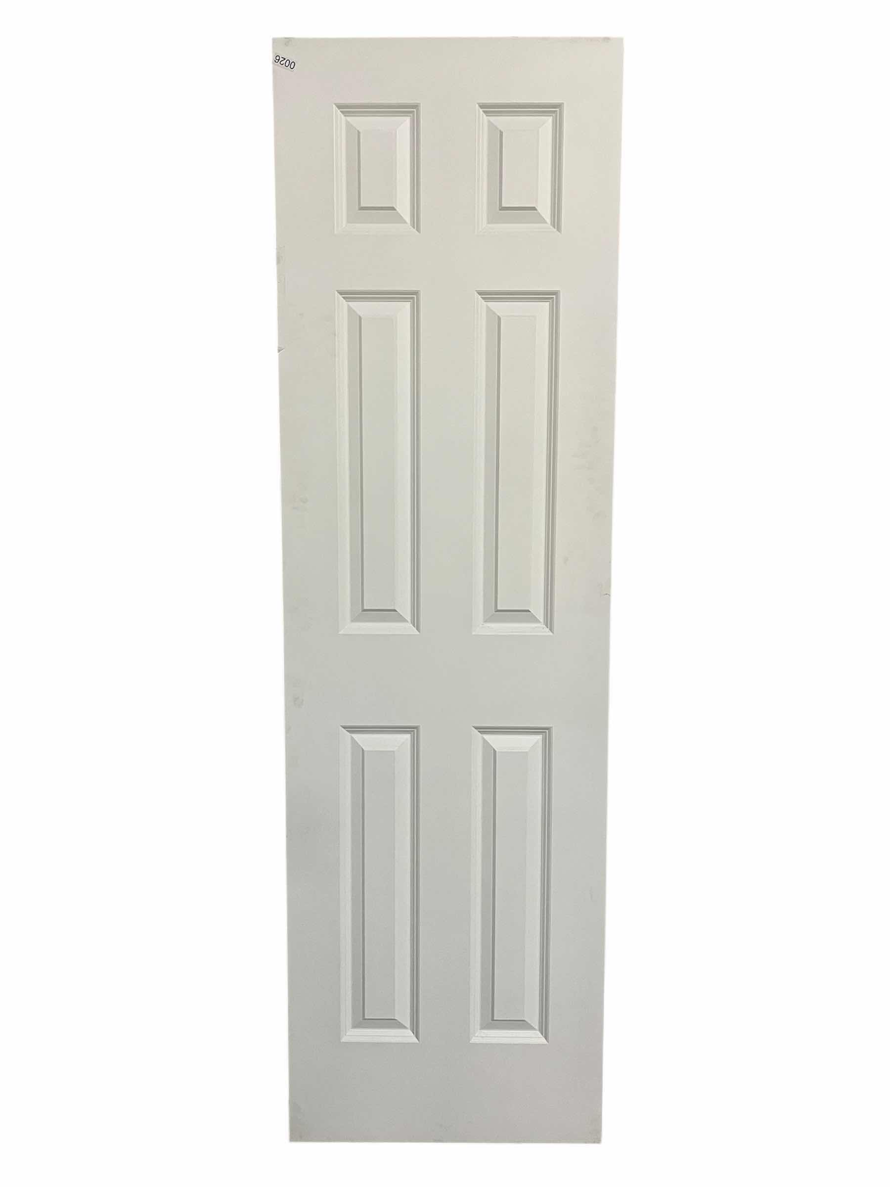 Photo 1 of EIGHT DOORS WHITE FINISH 6-PANEL SOLID CORE INTERIOR DOOR SLAB 24” X 80”