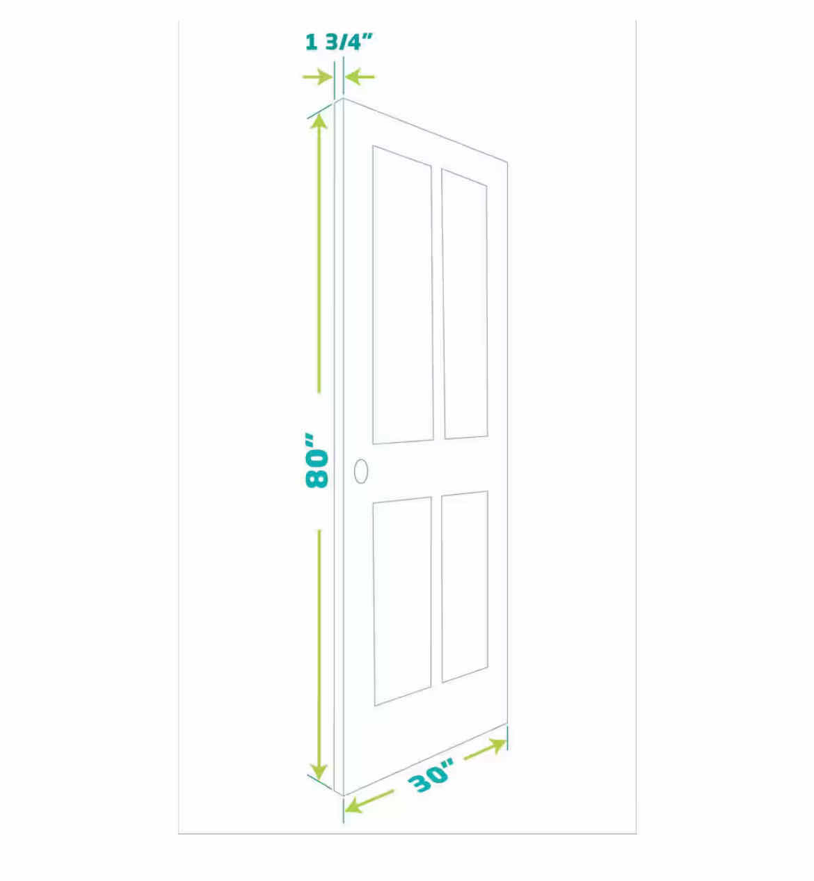 Photo 1 of NEW EIGHT DOORS PRIMED WHITE FINISH SHAKER 2-PANEL SOLID CORE INTERIOR DOOR SLAB 30” X 80”