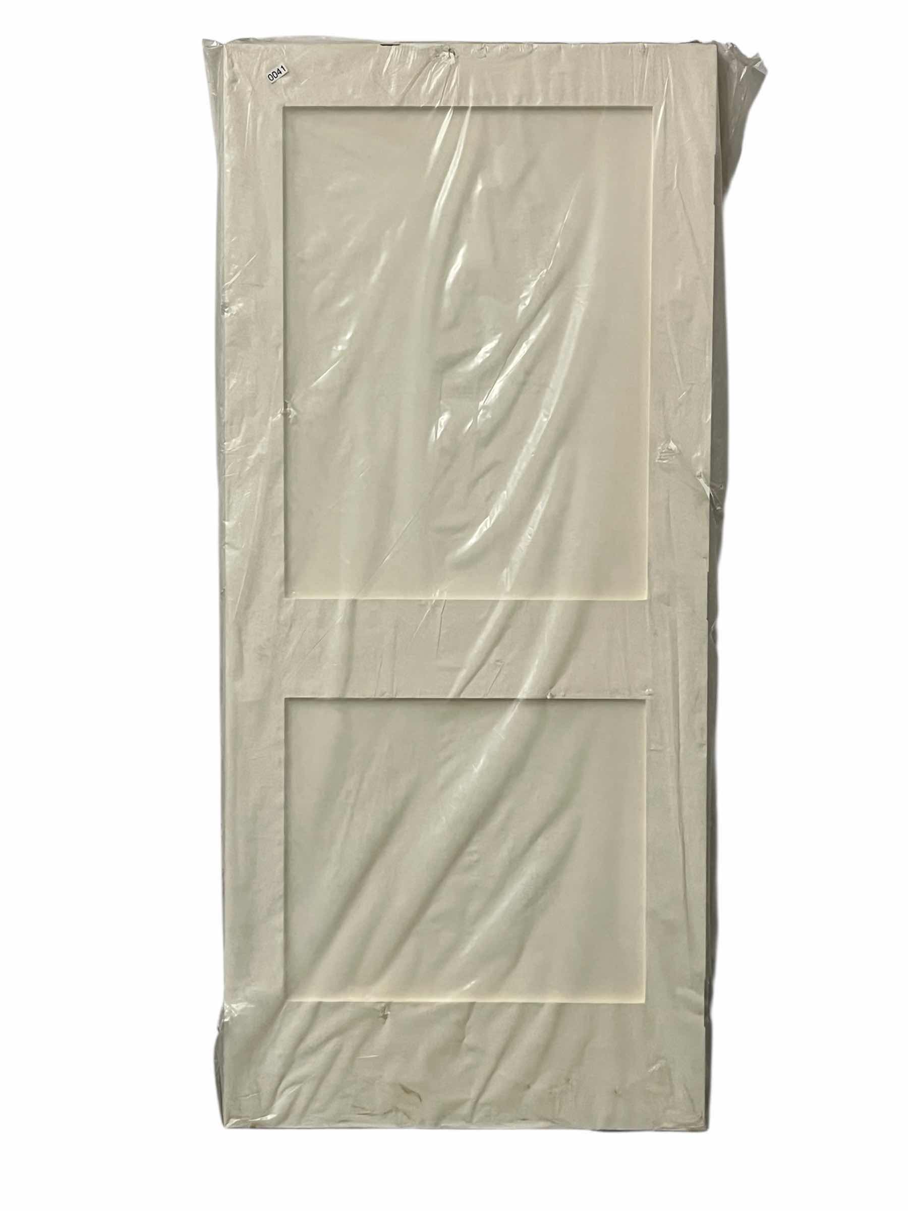 Photo 1 of PRIMED WHITE FINISH 2-PANEL SOLID CORE INTERIOR DOOR SLAB 36” X 80”