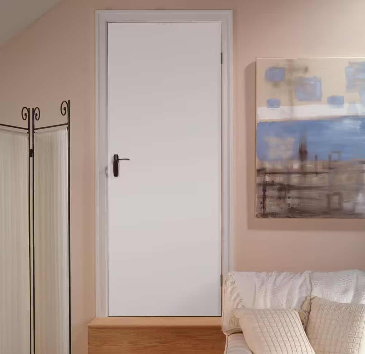Photo 1 of NEW EIGHT DOORS WHITE FINISH NO PANEL SOLID CORE INTERIOR DOOR SLAB 24” X 80”